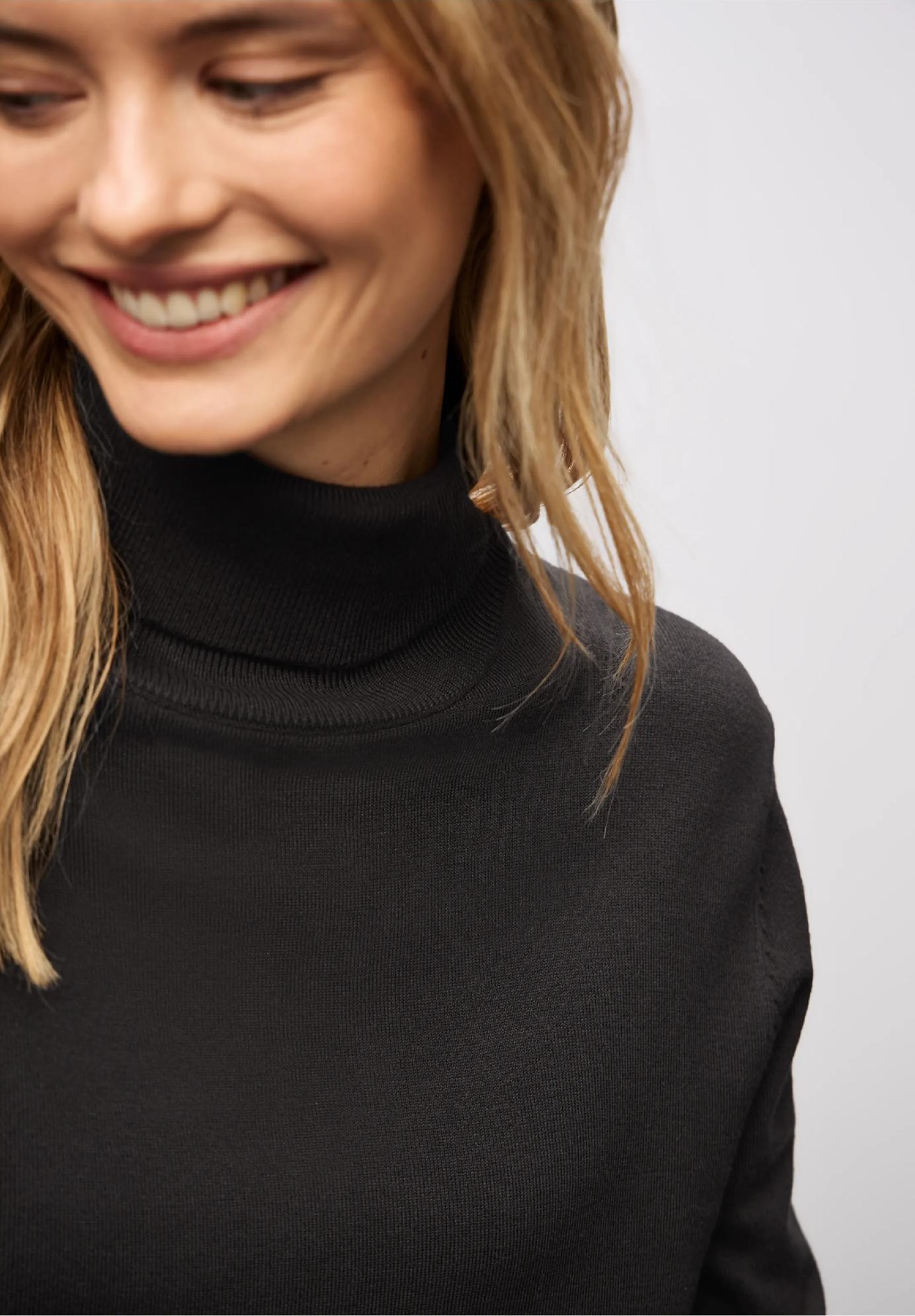 Street One sveter s rolákom, hne