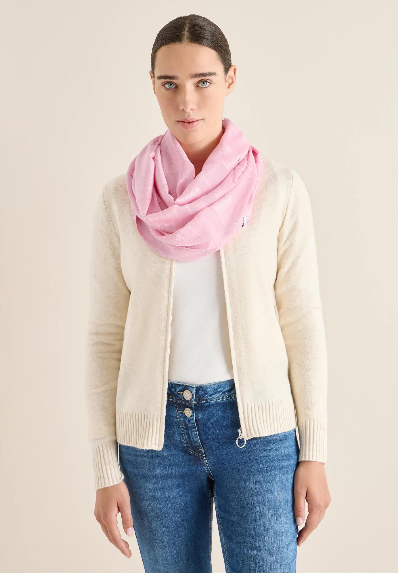 CECIL šatka Loop, ruž