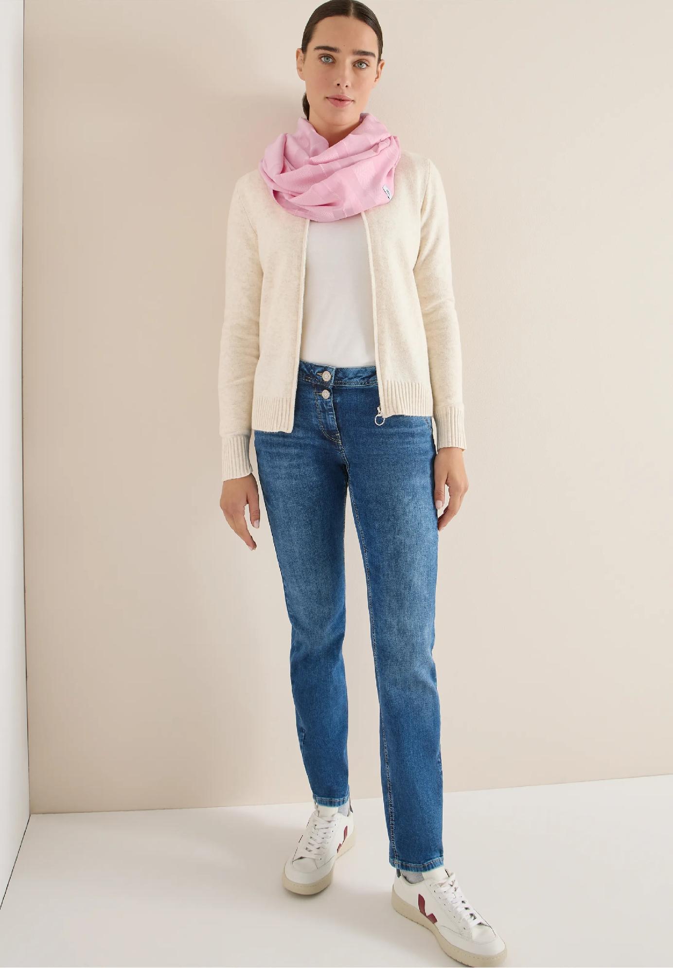 CECIL šatka Loop, ruž