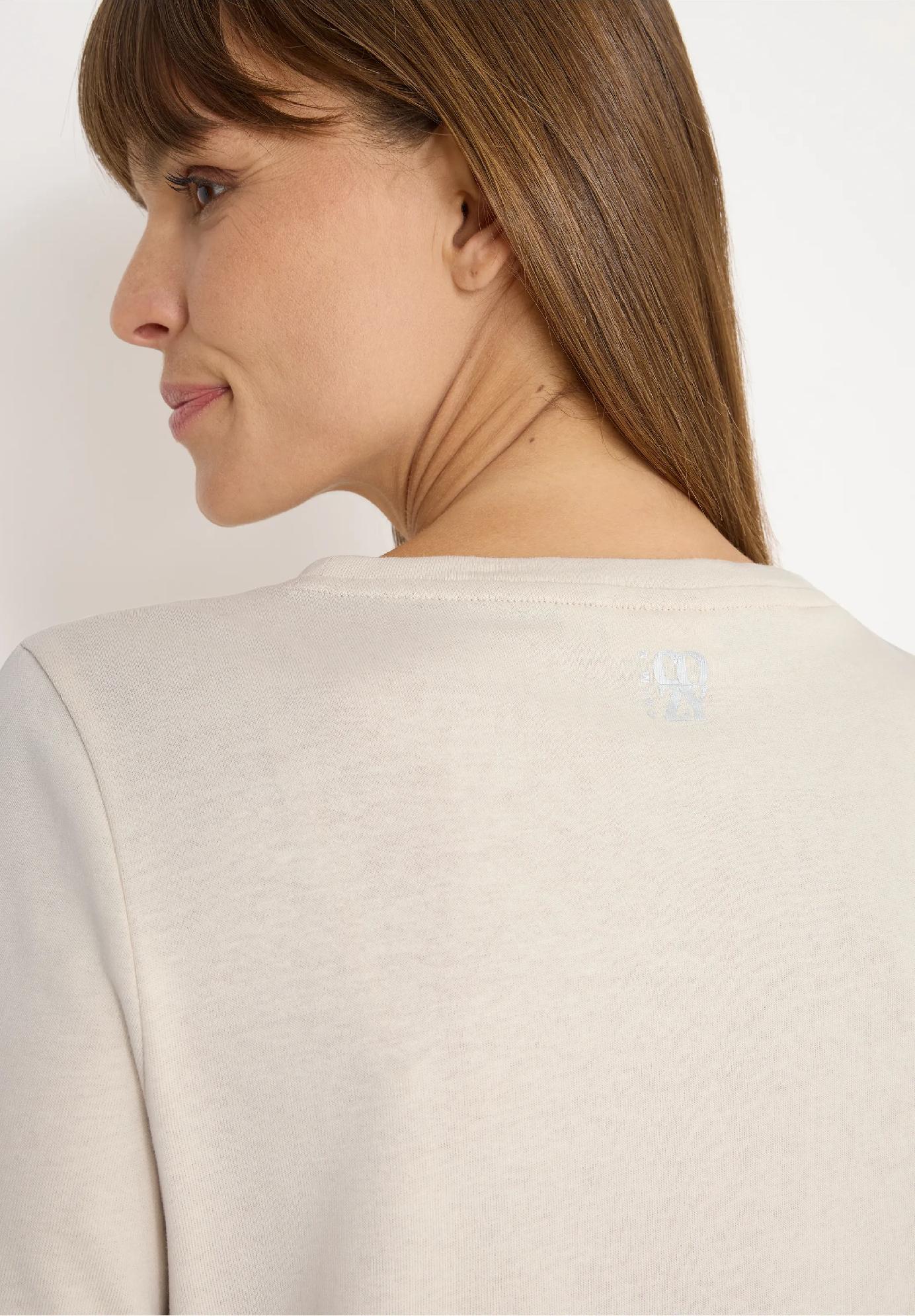 CECIL tričko s potlačou vpredu, bež