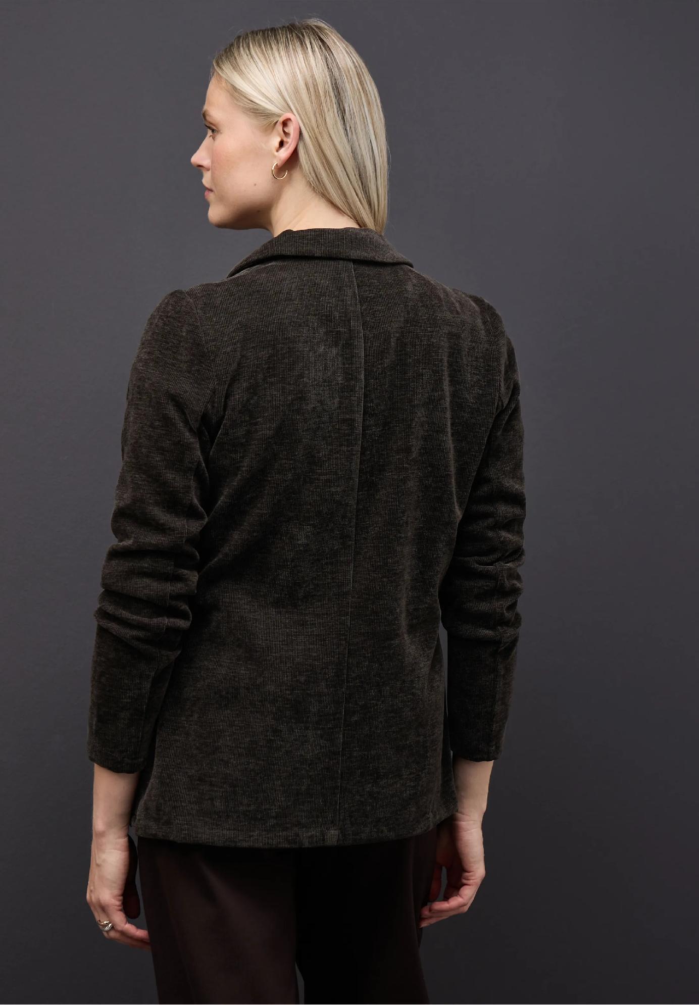 Street One ženilkové manšestrové sako