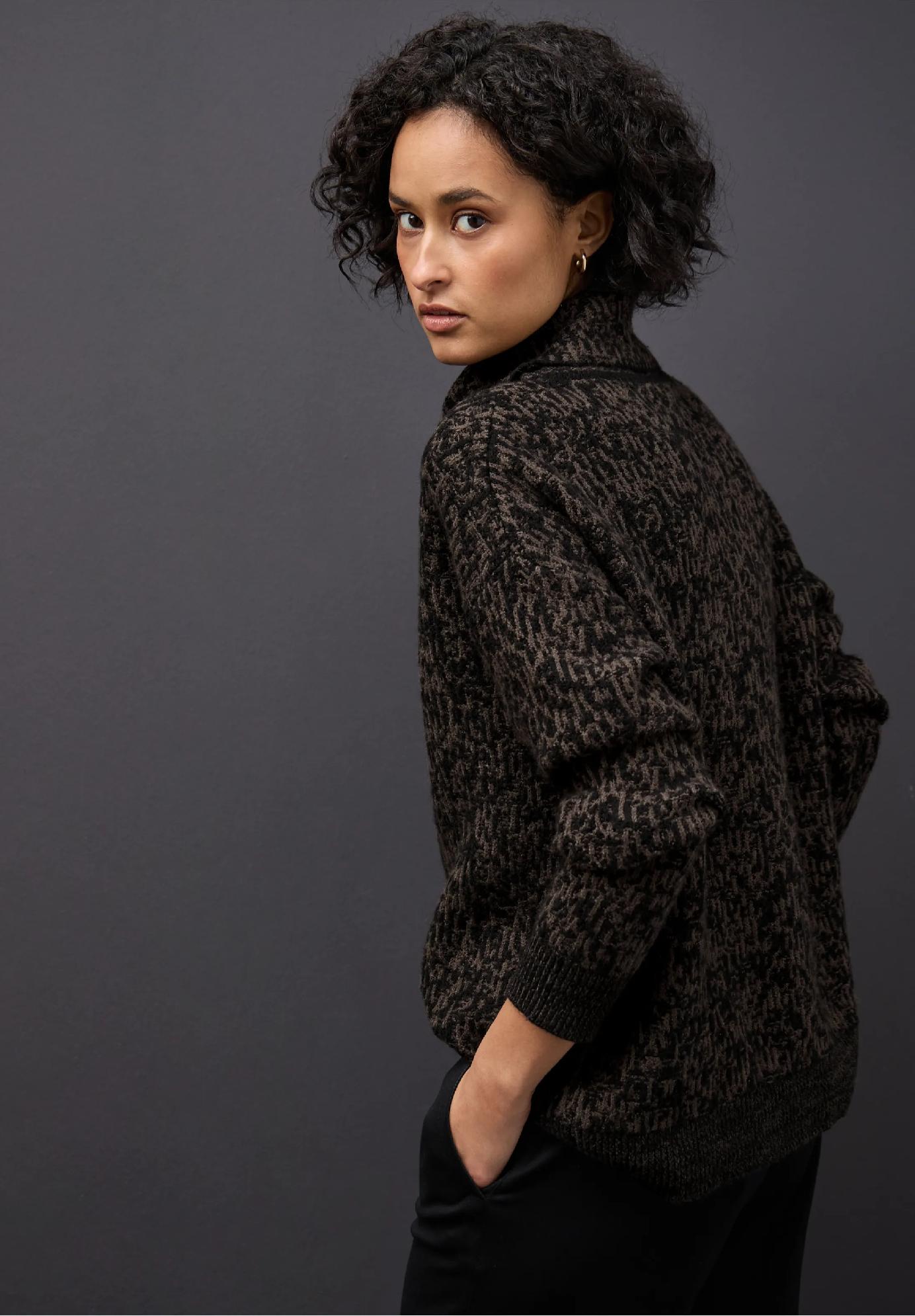 Street One dvojfarebný sveter