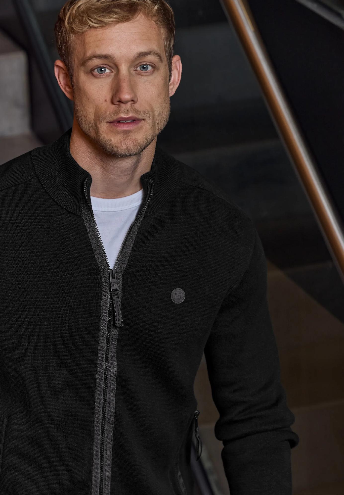 Street One MEN kardigan so stojačikom