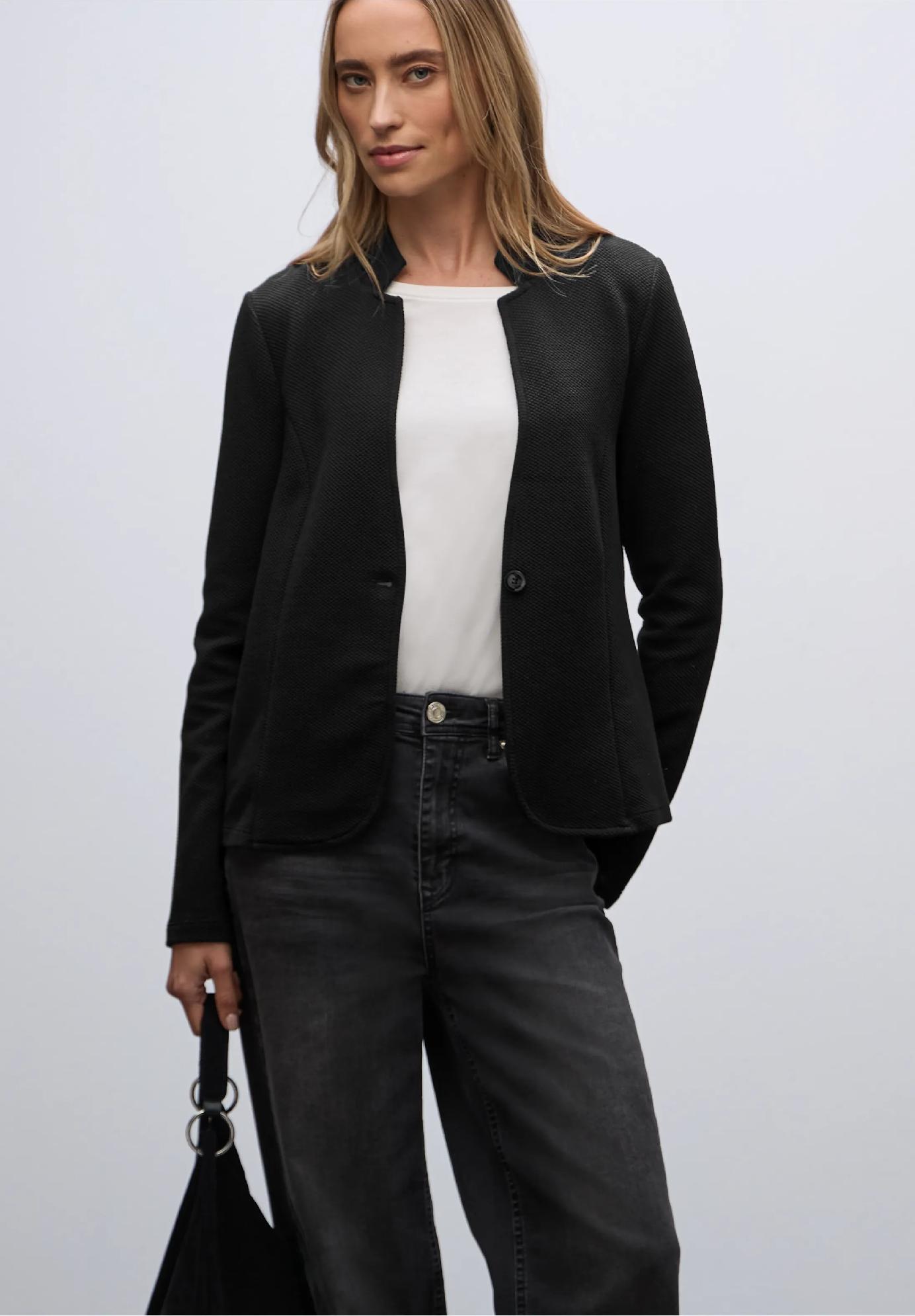 Street One žakárové sako, čie