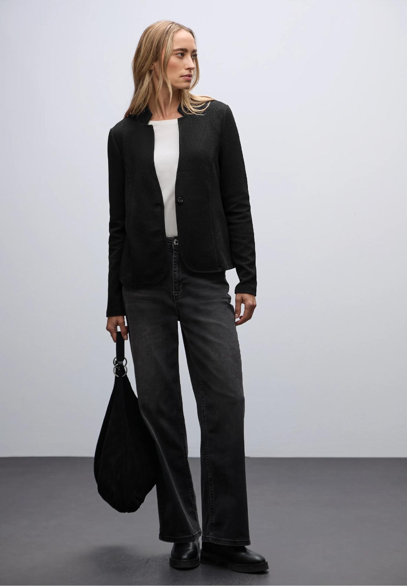 Street One žakárové sako, čie