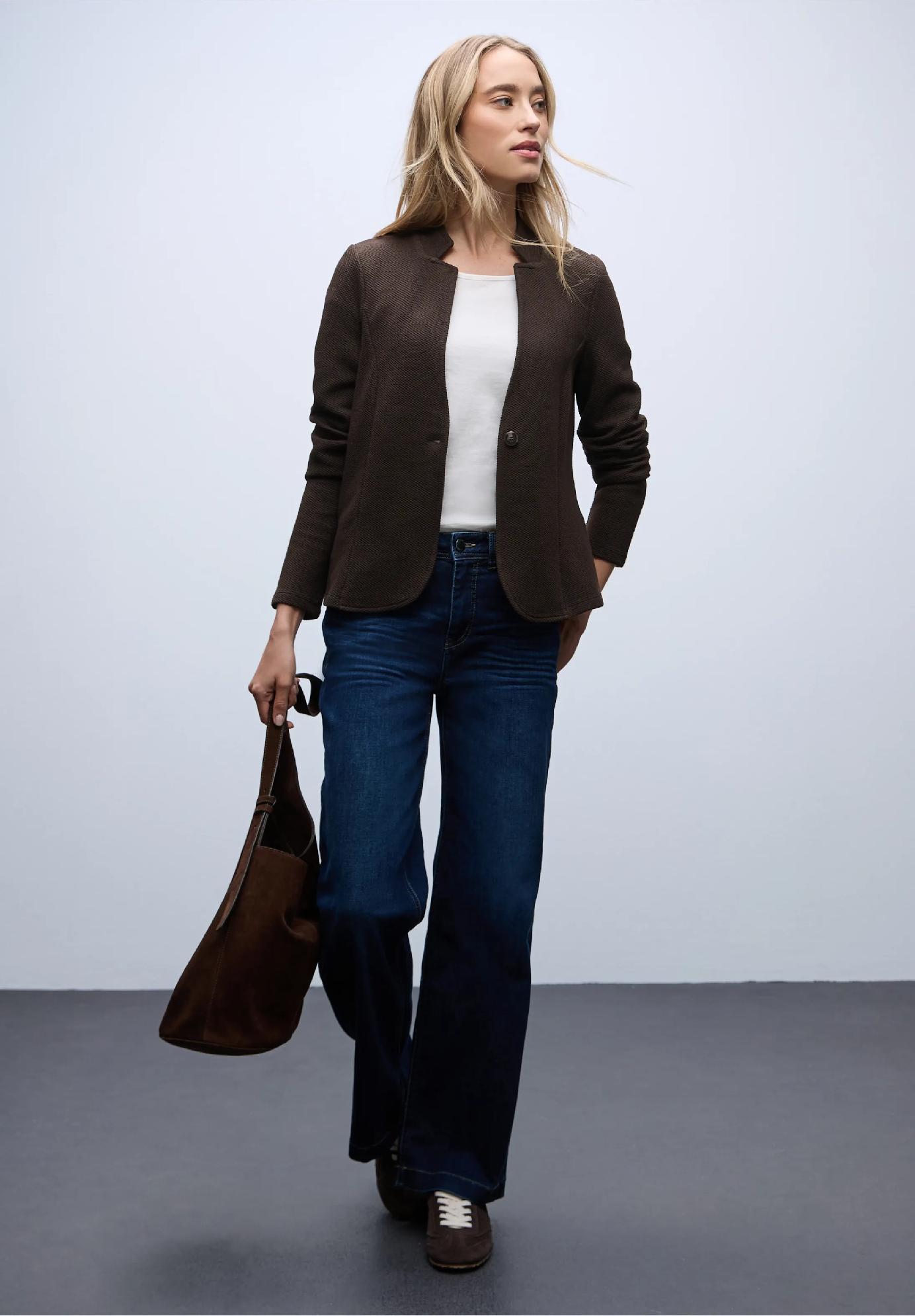 Street One žakárové sako, hne