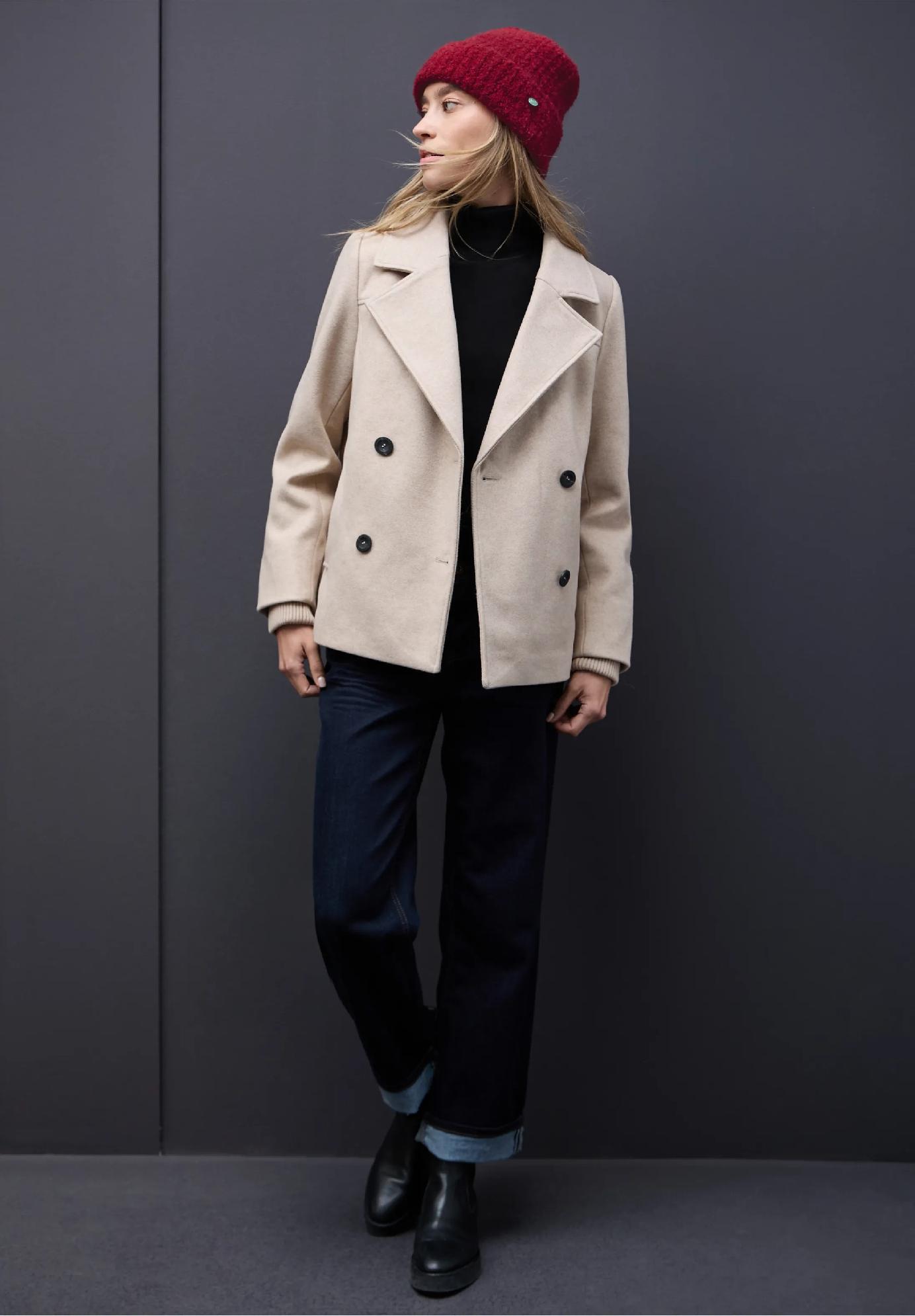 Street One čiapka Bouclé, čer