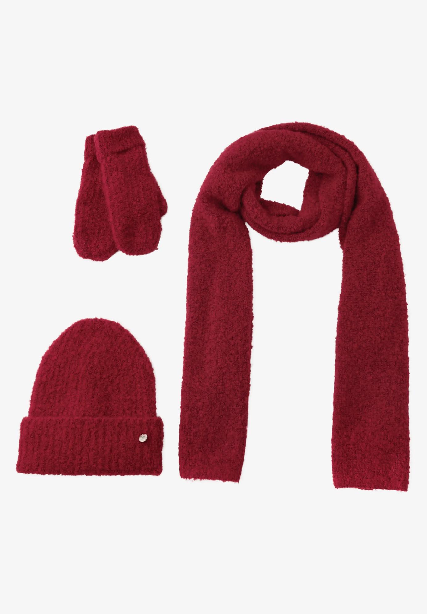 Street One dlhý buclé šál, čer