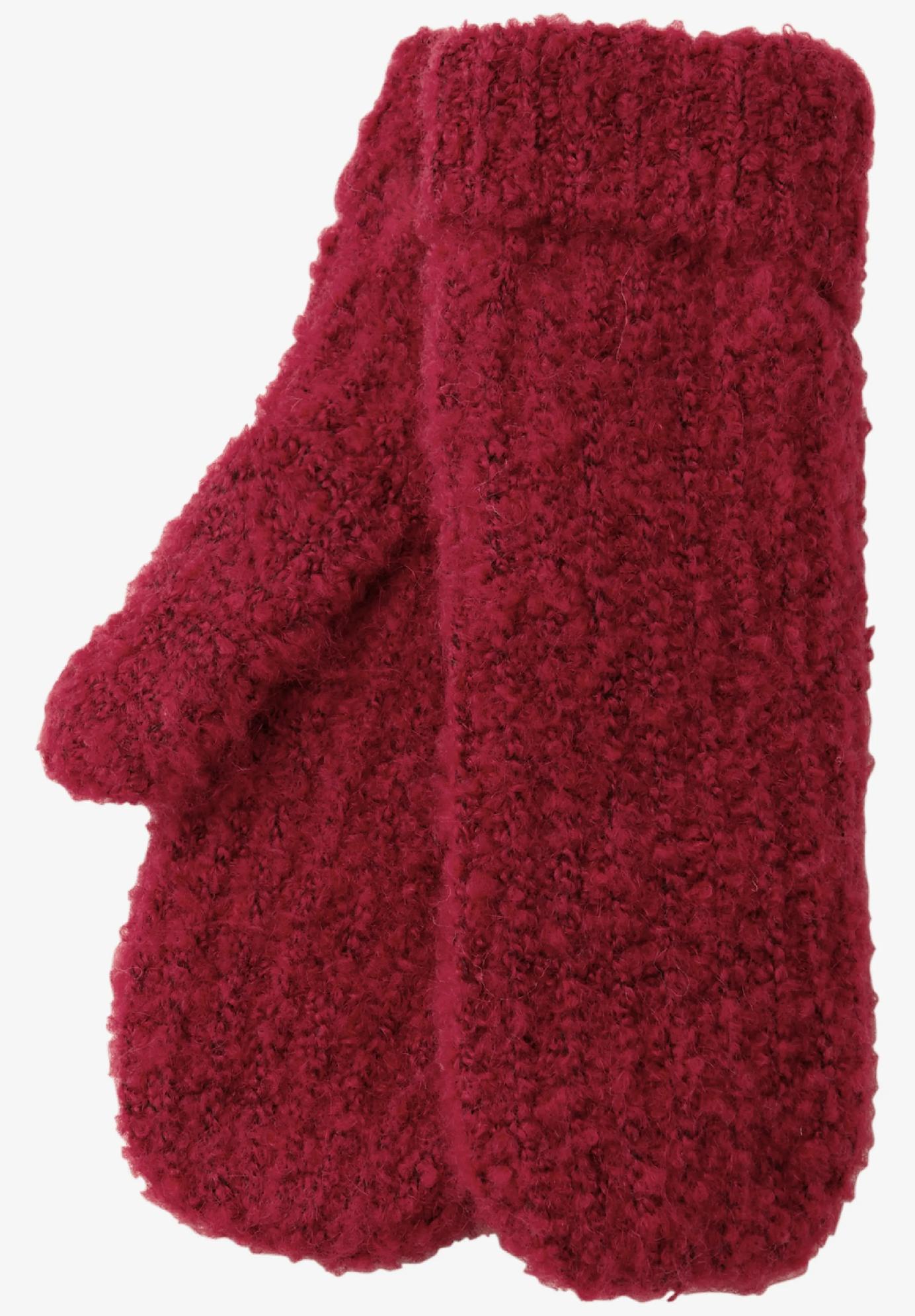 Street One buclé palčiaky, čer