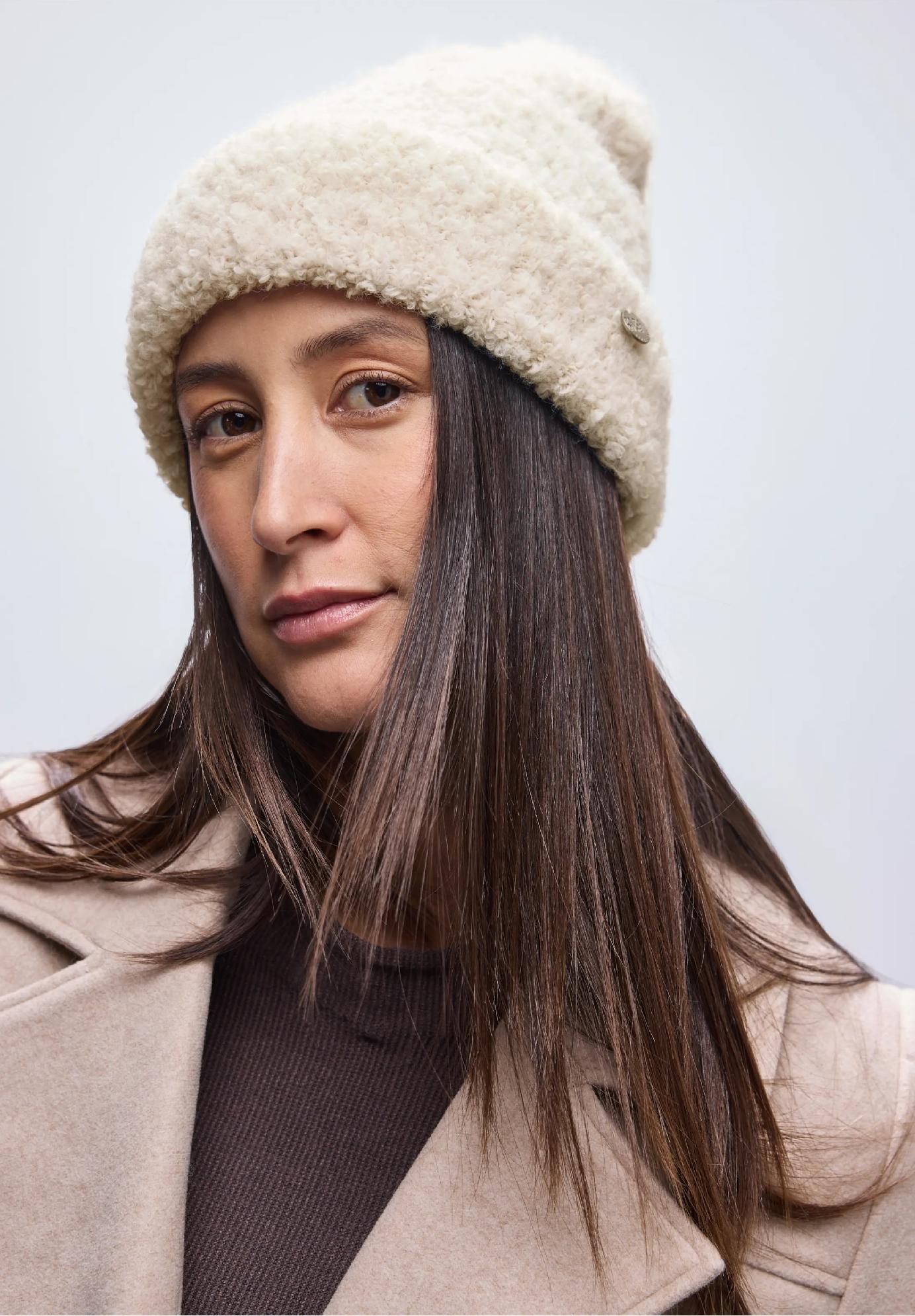 Street One čiapka Bouclé, ecr