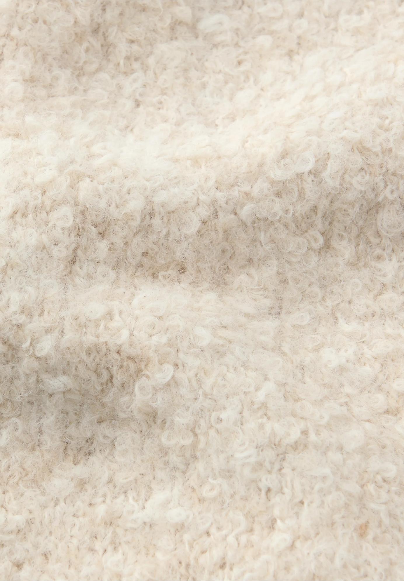 Street One dlhý buclé šál, ecr