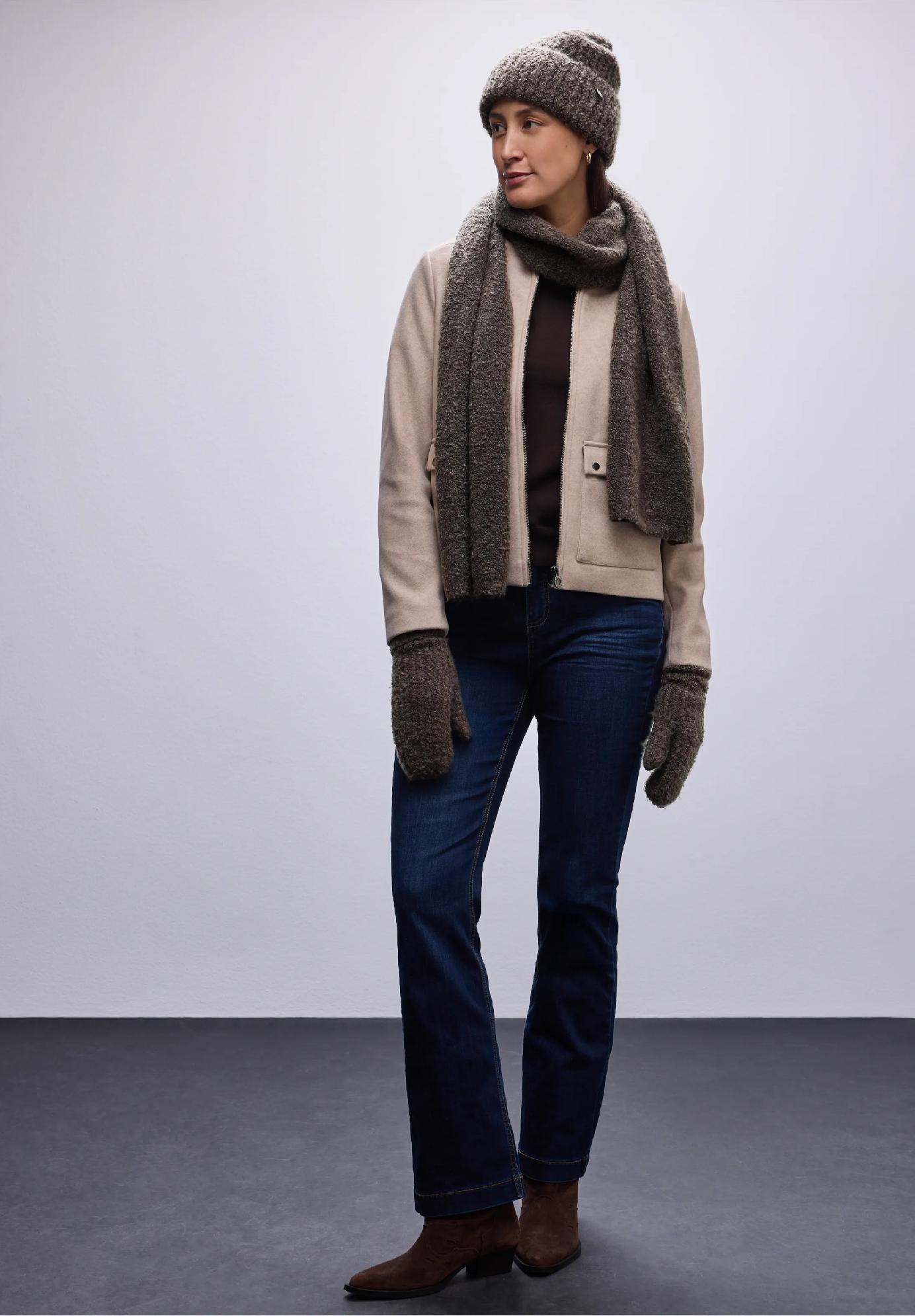 Street One buclé palčiaky, hne