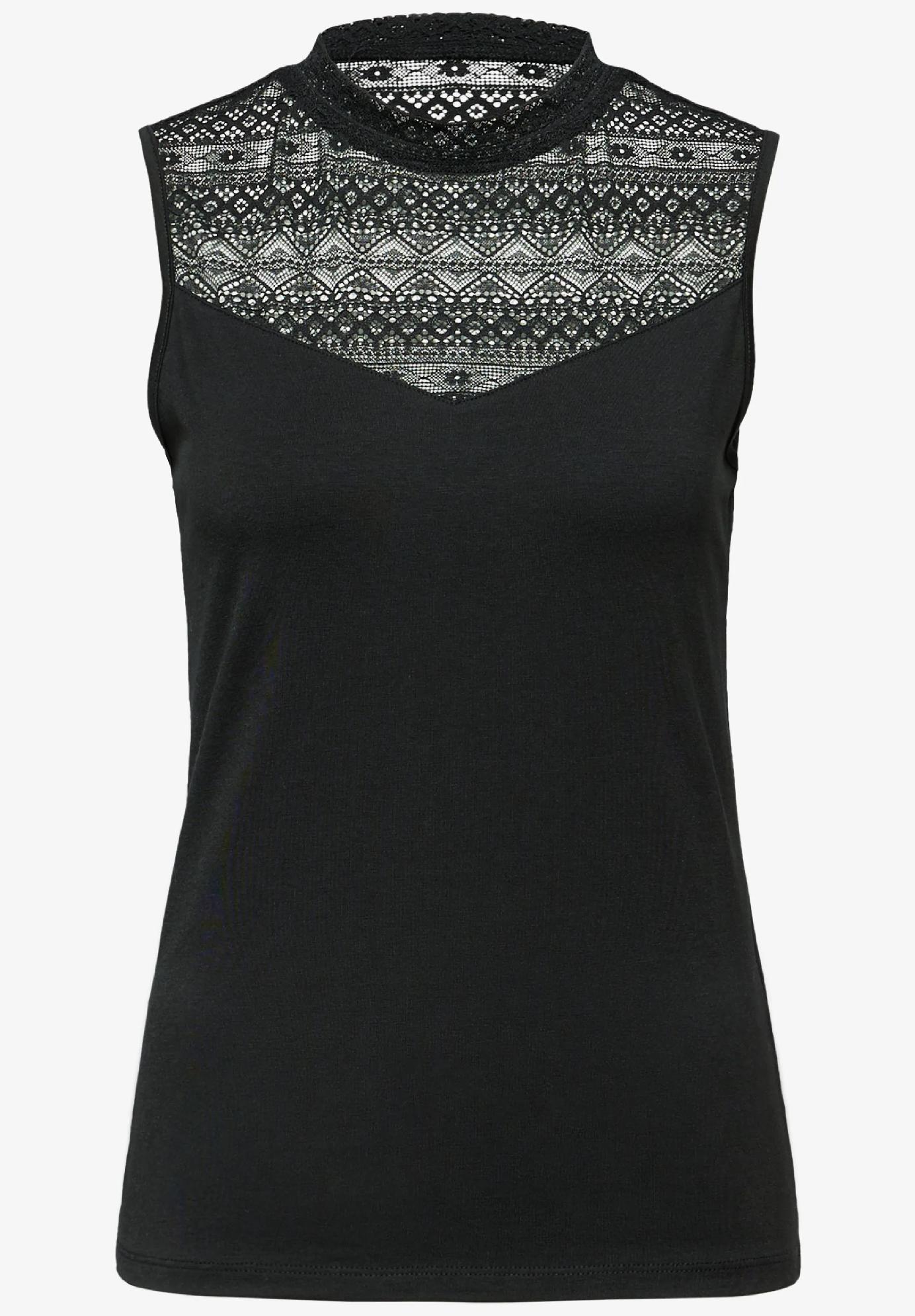 Street One čipkovaný top, čie