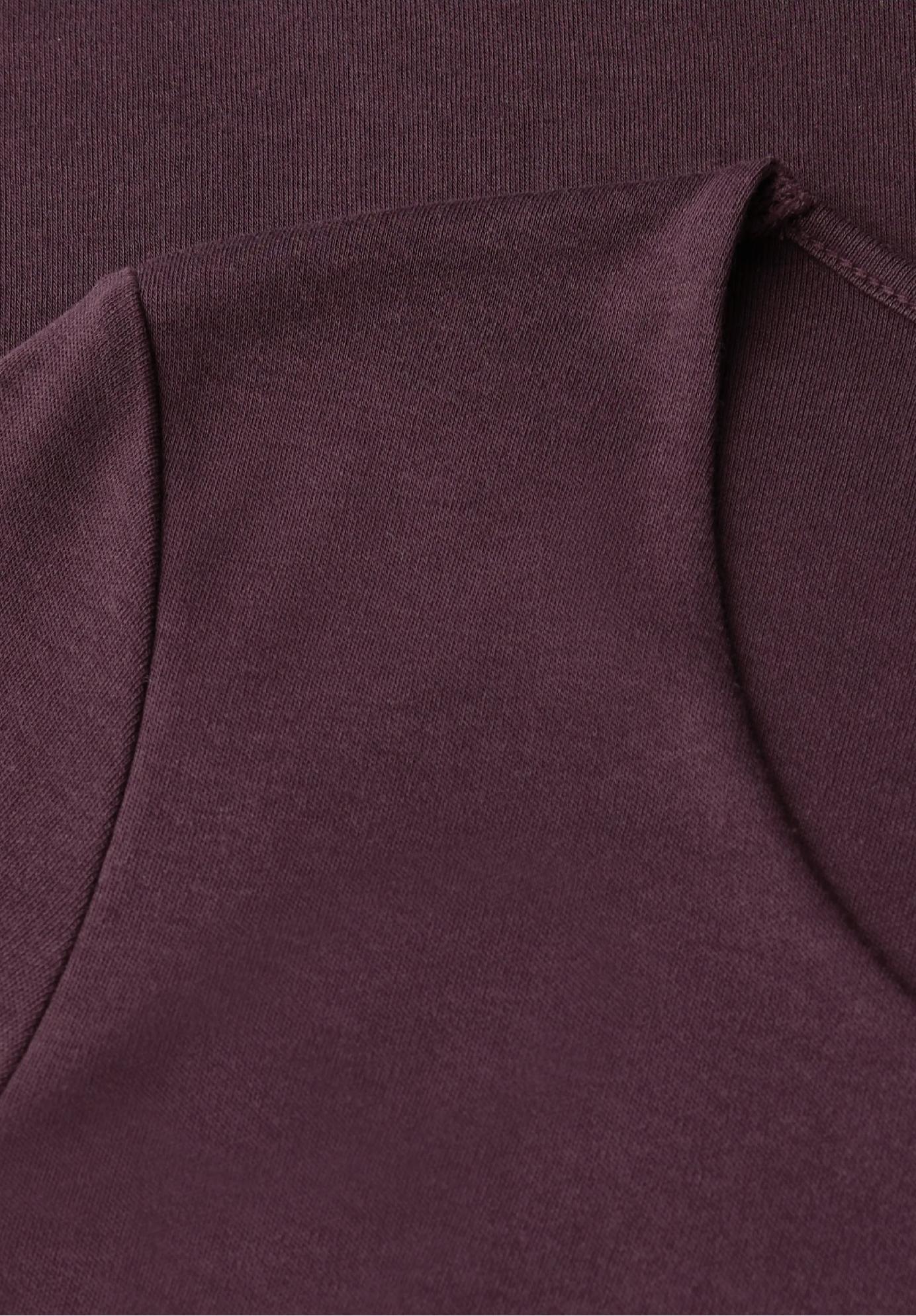 Street One základné tričko s 3/4 rukávmi PANIA, bor