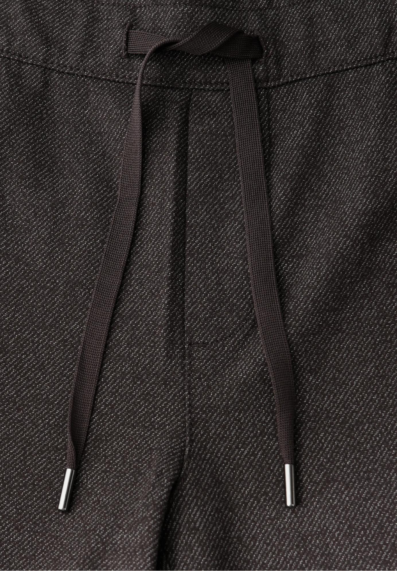 Street One nohavice rovného strihu s pásikom, hne