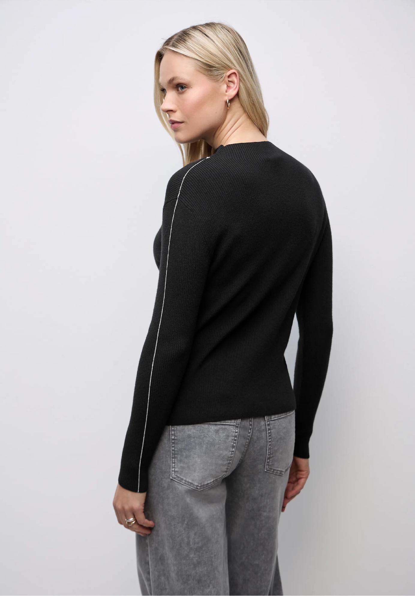 Street One rebrovaný sveter, čie