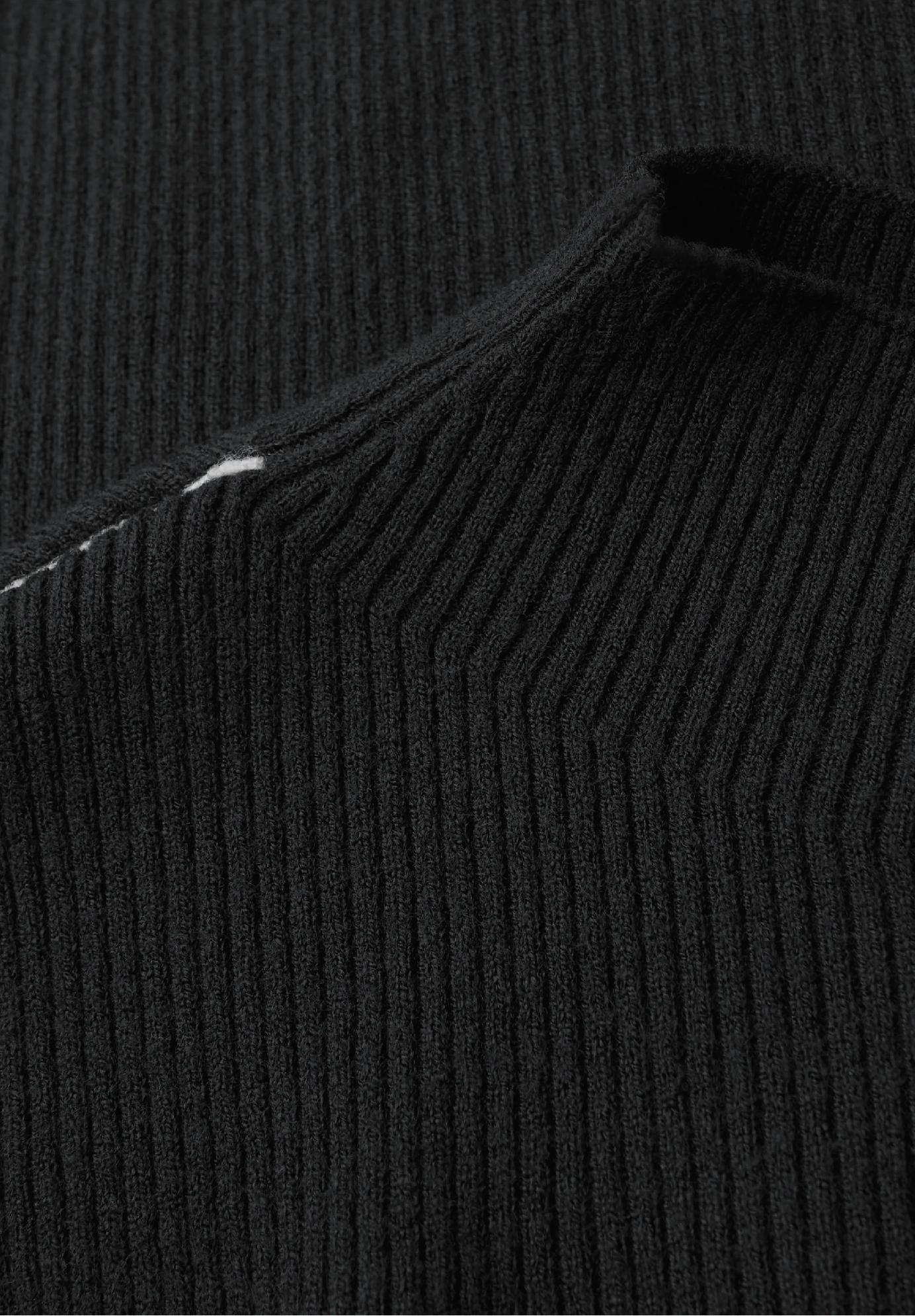 Street One rebrovaný sveter, čie