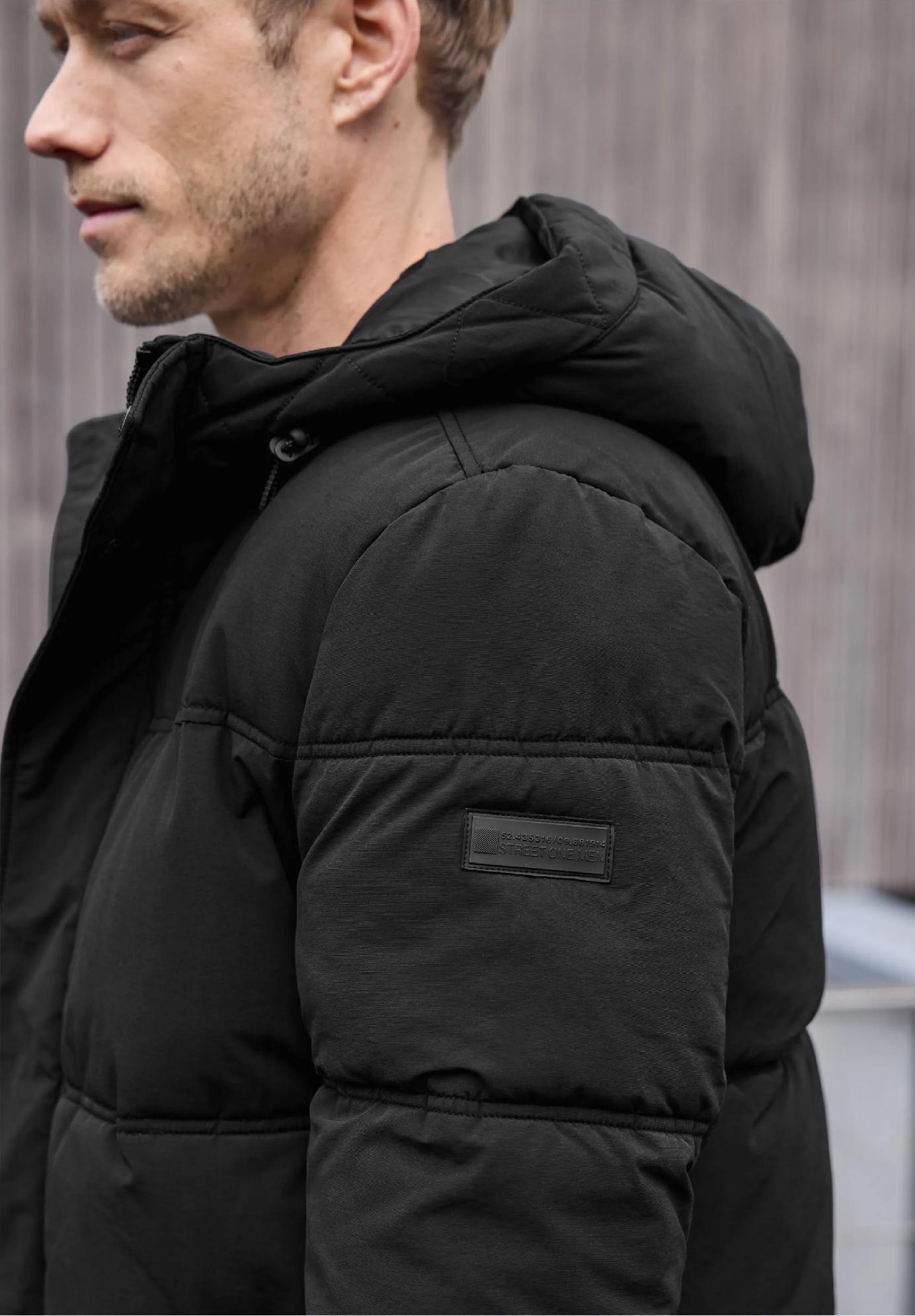 Street One MEN prešívaná dlhá bunda