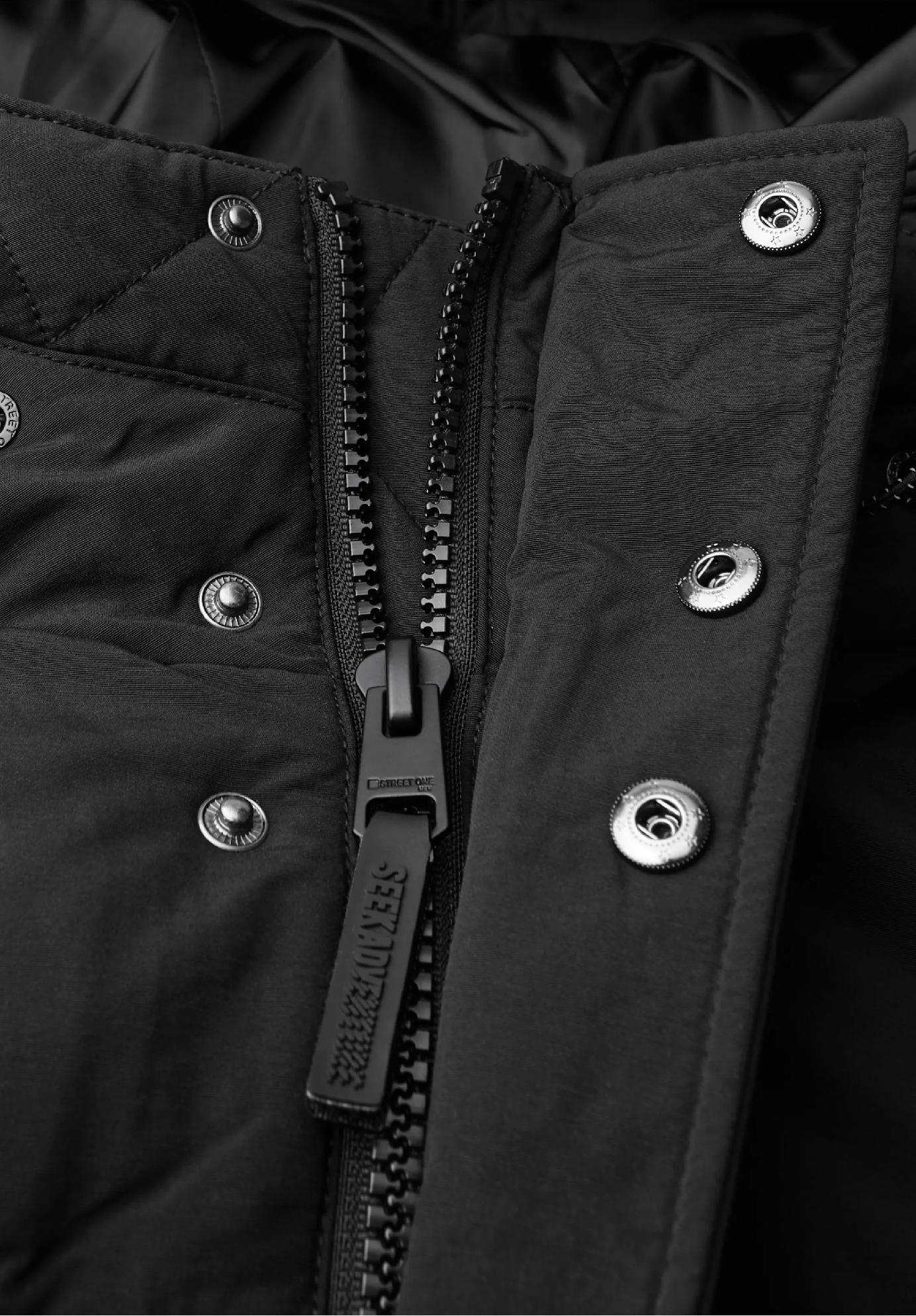 Street One MEN prešívaná dlhá bunda