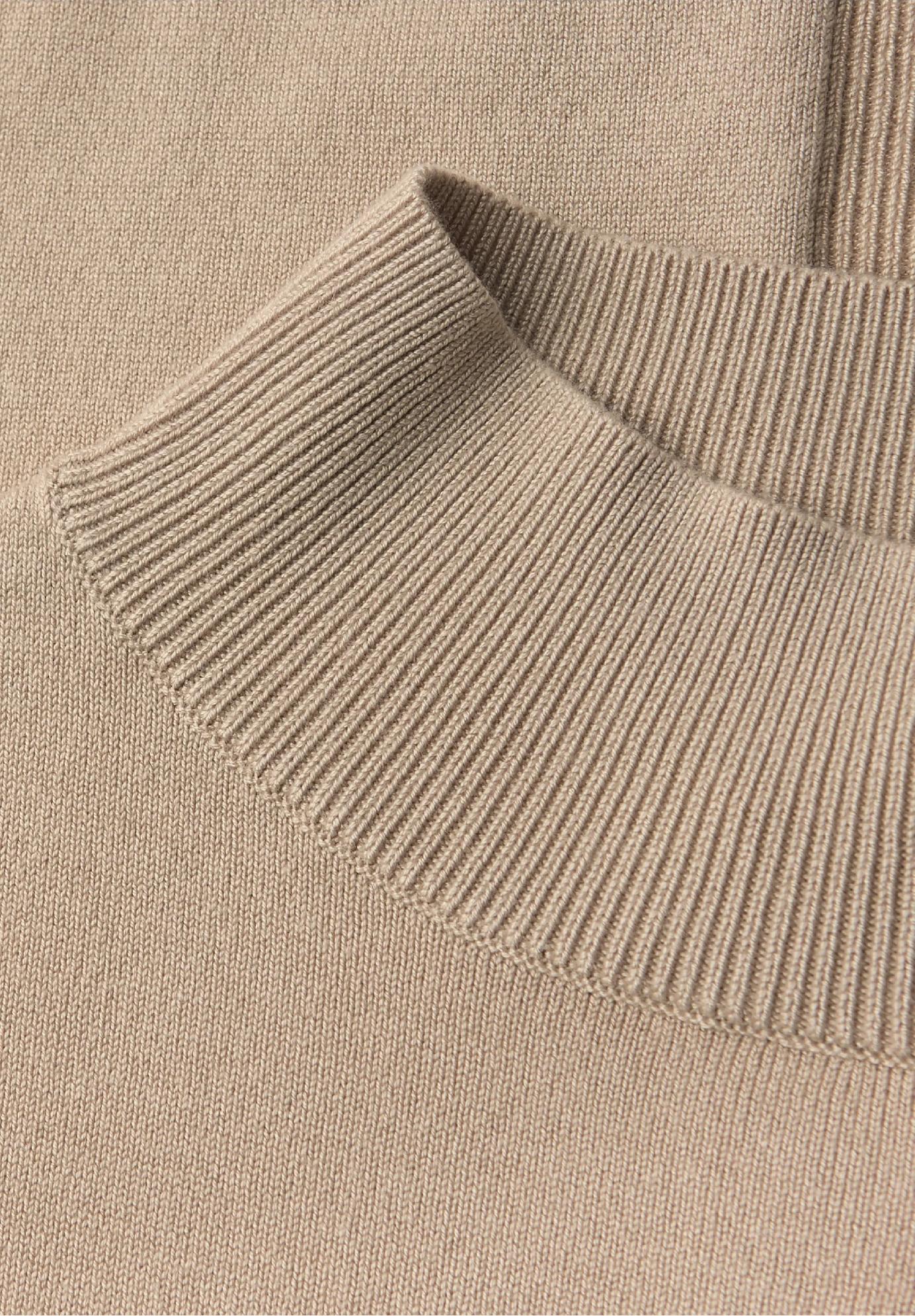 Street One sveter s rolákom, bež