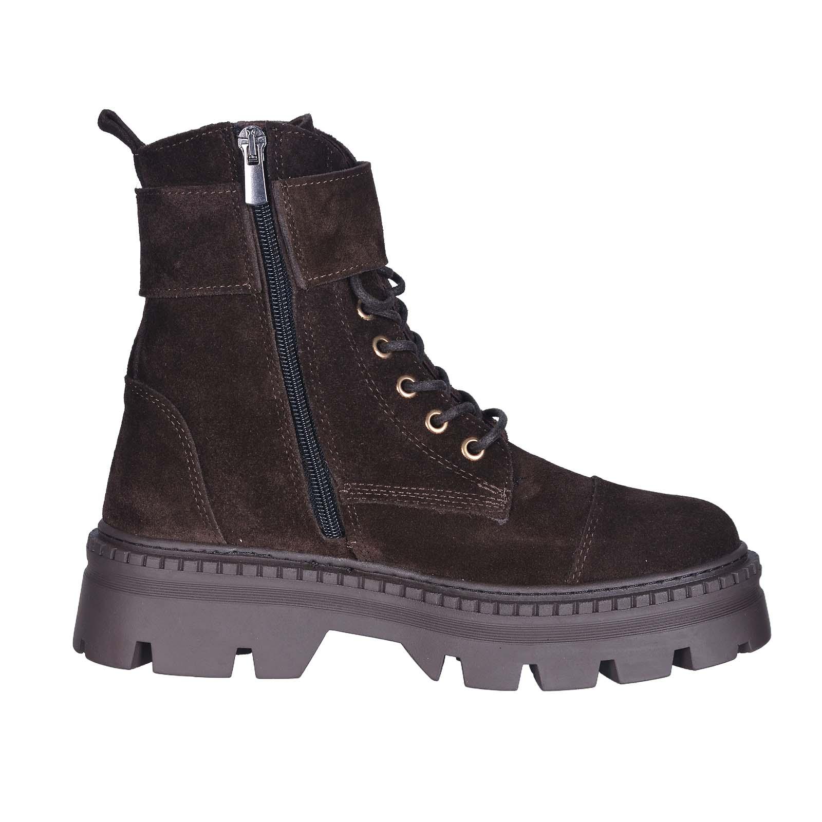 OLIVIA SHOES dámske hnedé WORKERY 