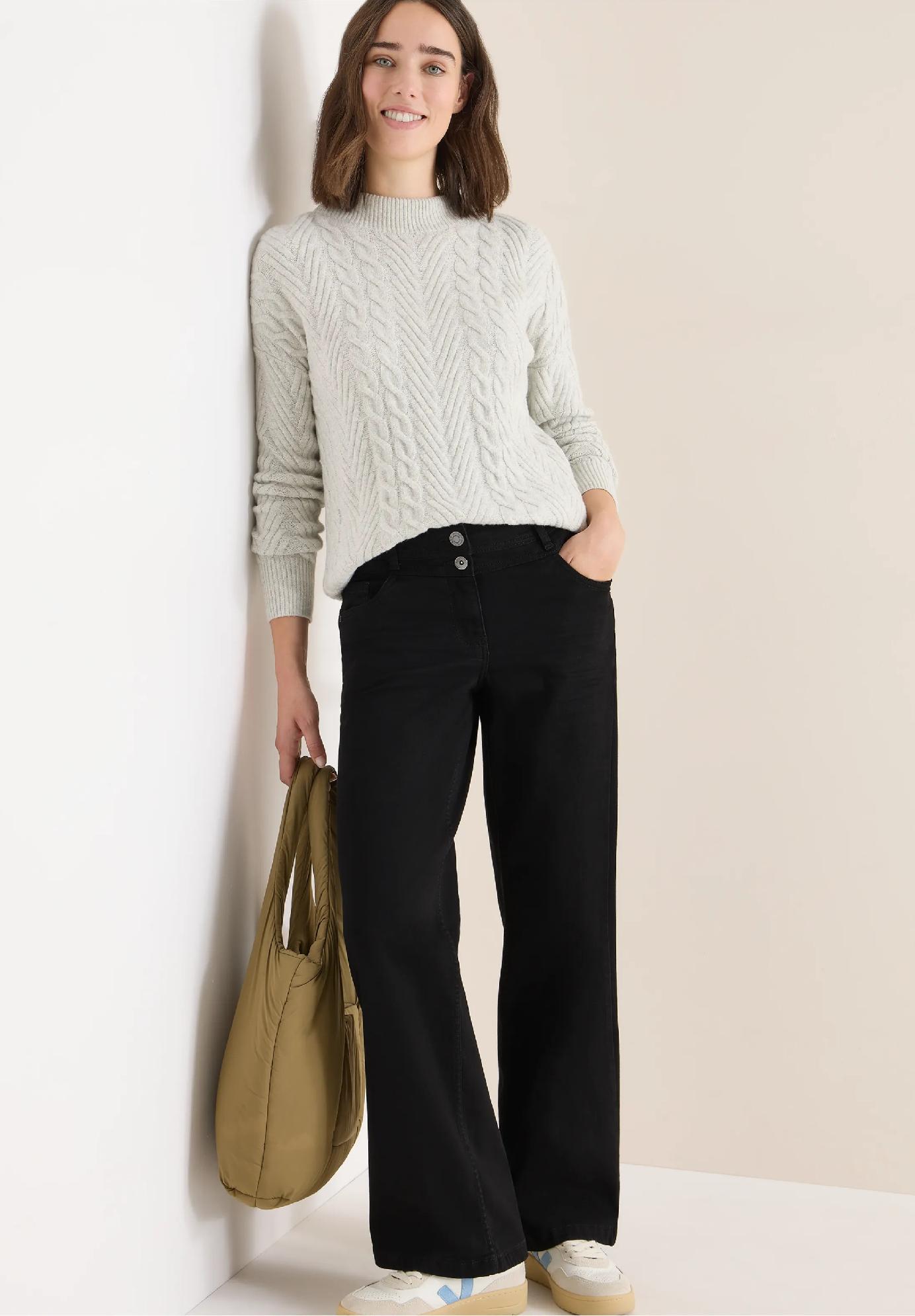 CECIL široké džínsy NEELE, čie