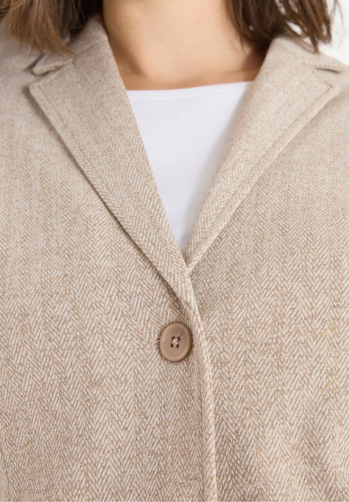 CECIL sako s rybím vzorom