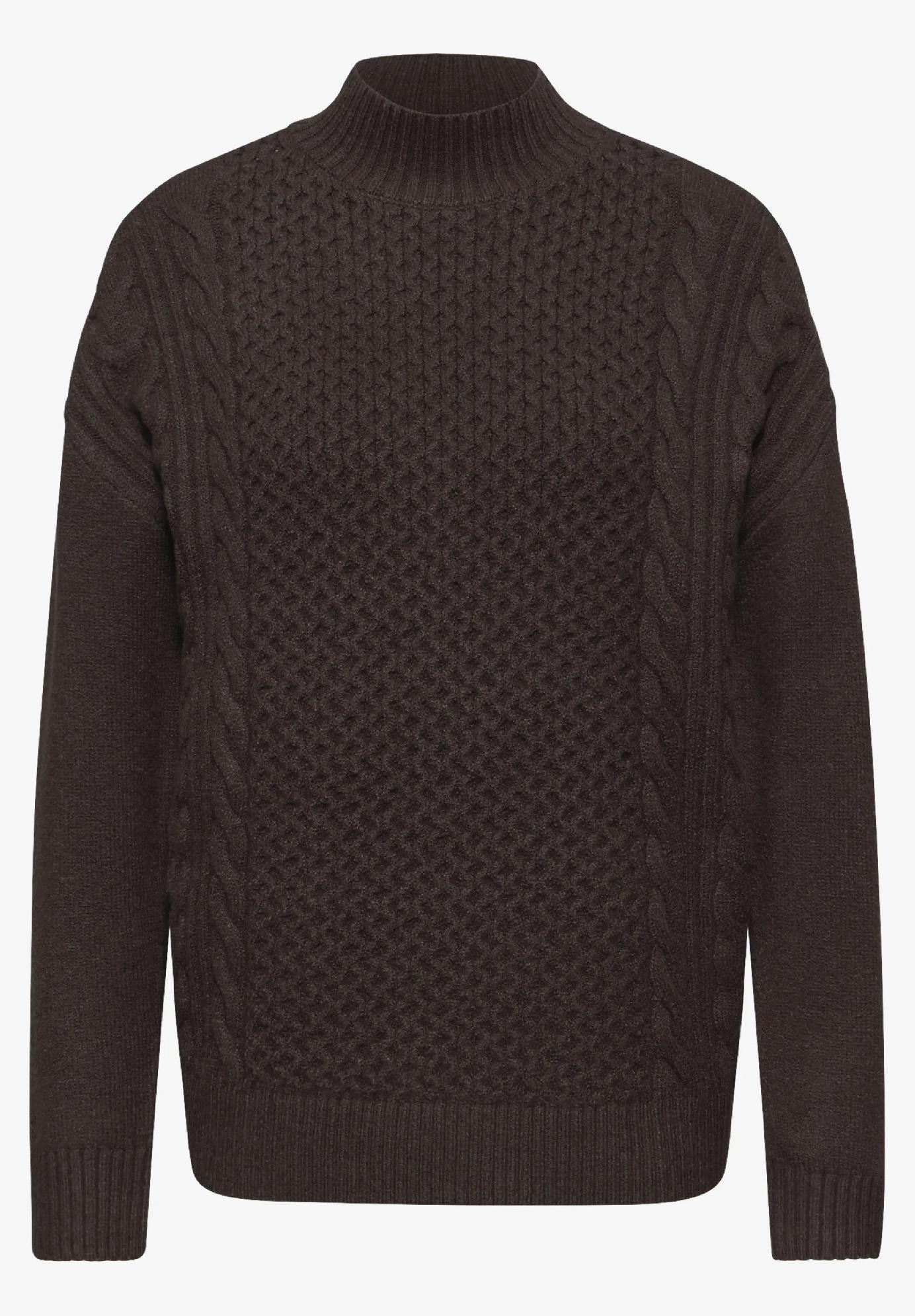 Street One sveter s pleteným vzorom, hne