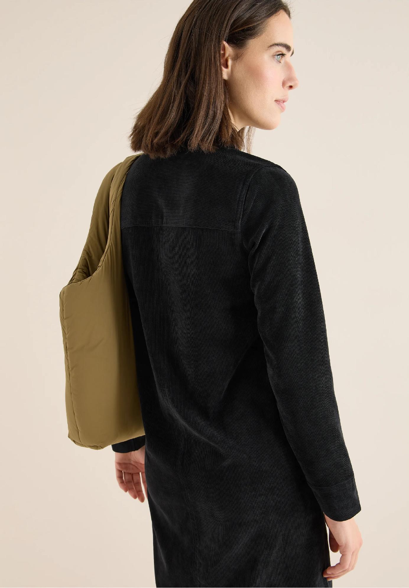 CECIL manšestrové šaty so zipsom