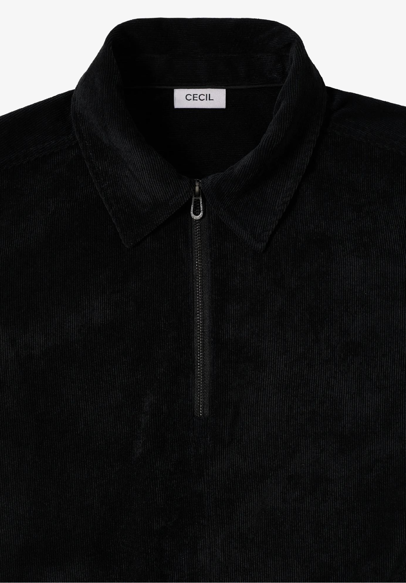 CECIL manšestrové šaty so zipsom