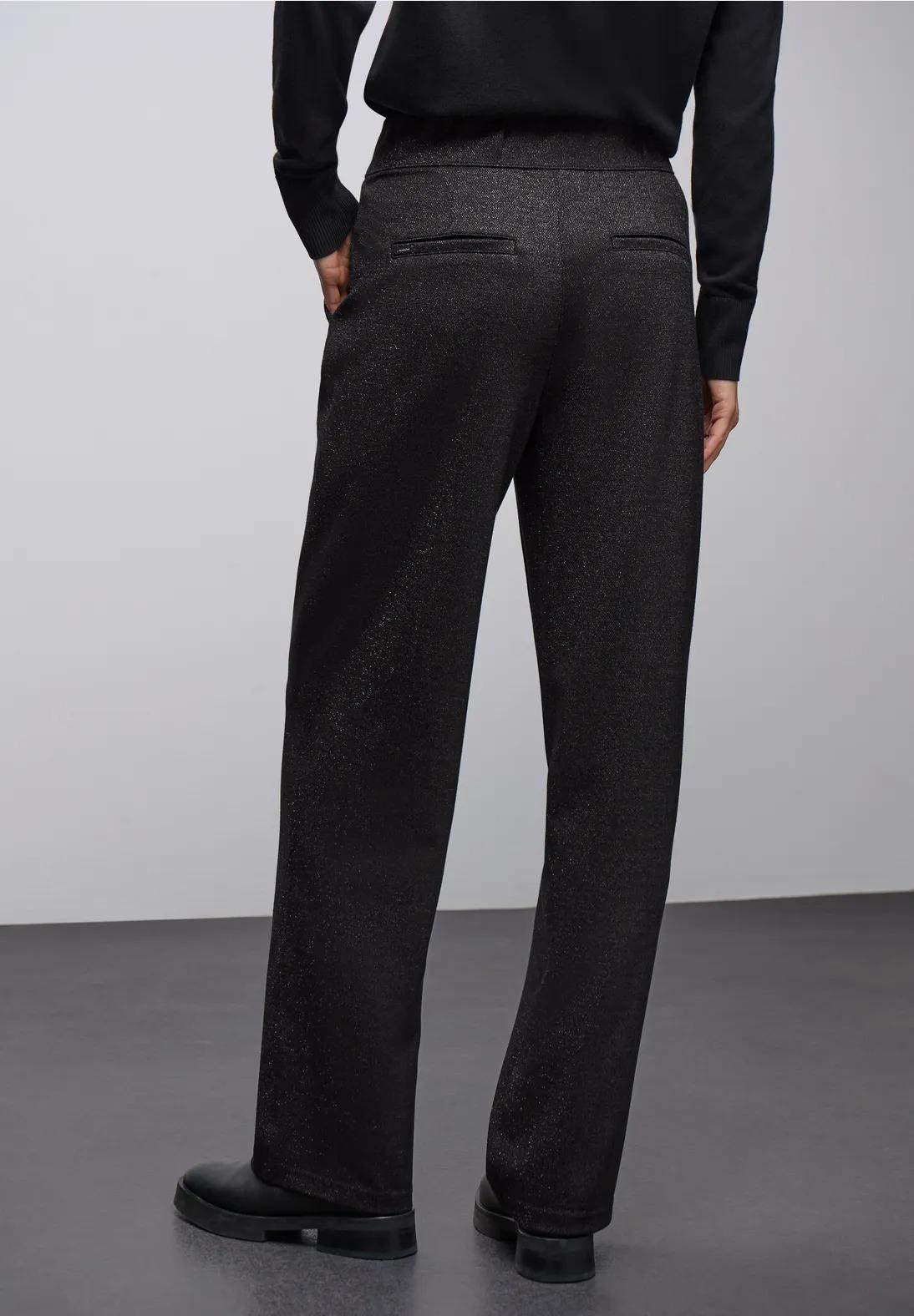 Street One trblietavé rovné nohavice