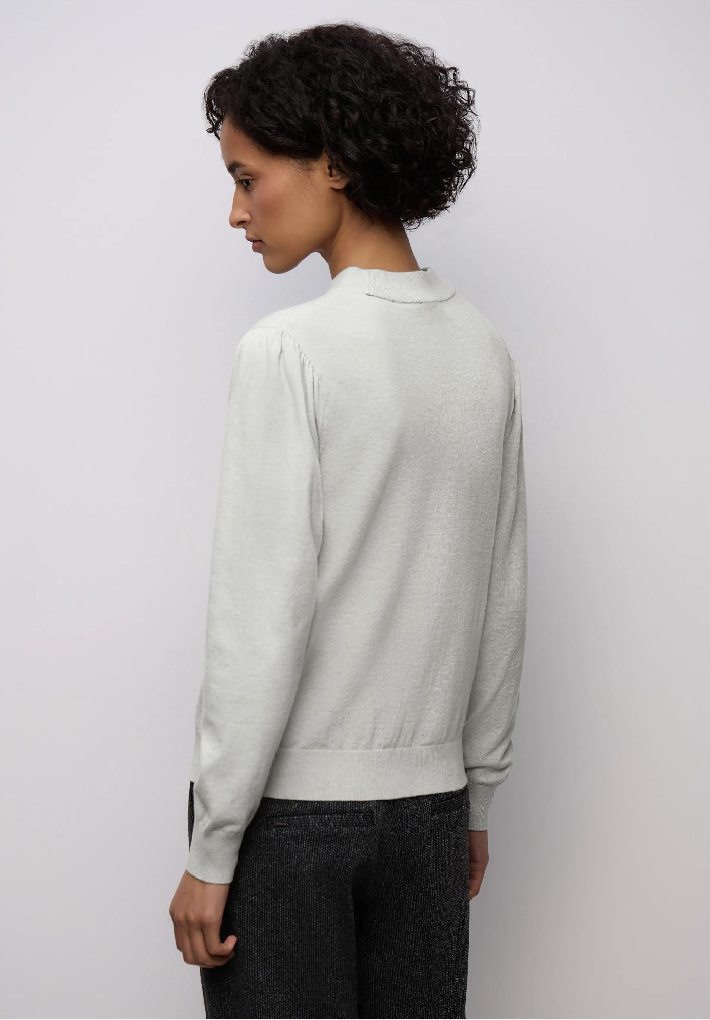 Street One pohodlný sveter zo stojáčikom, šed