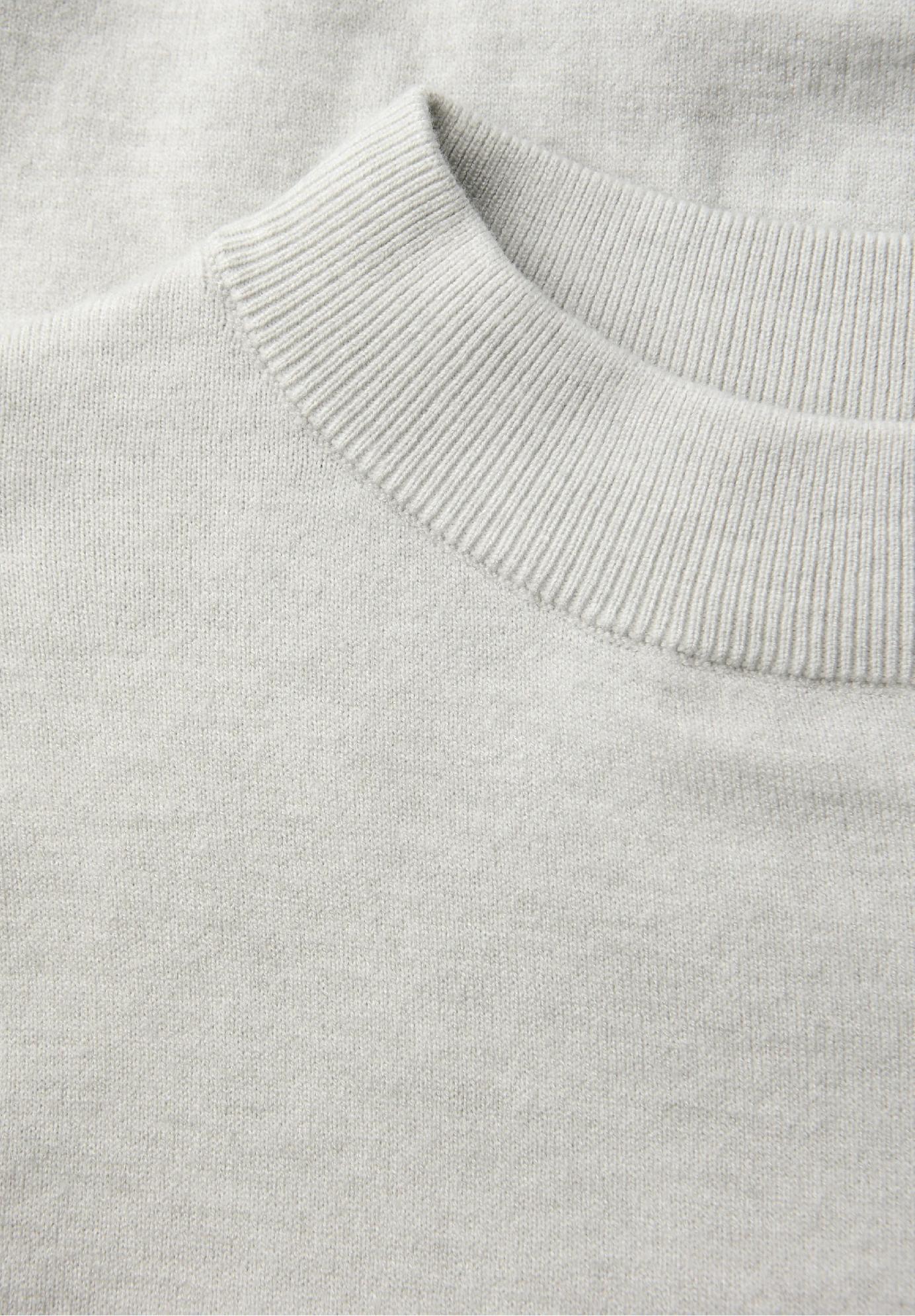 Street One pohodlný sveter zo stojáčikom, šed