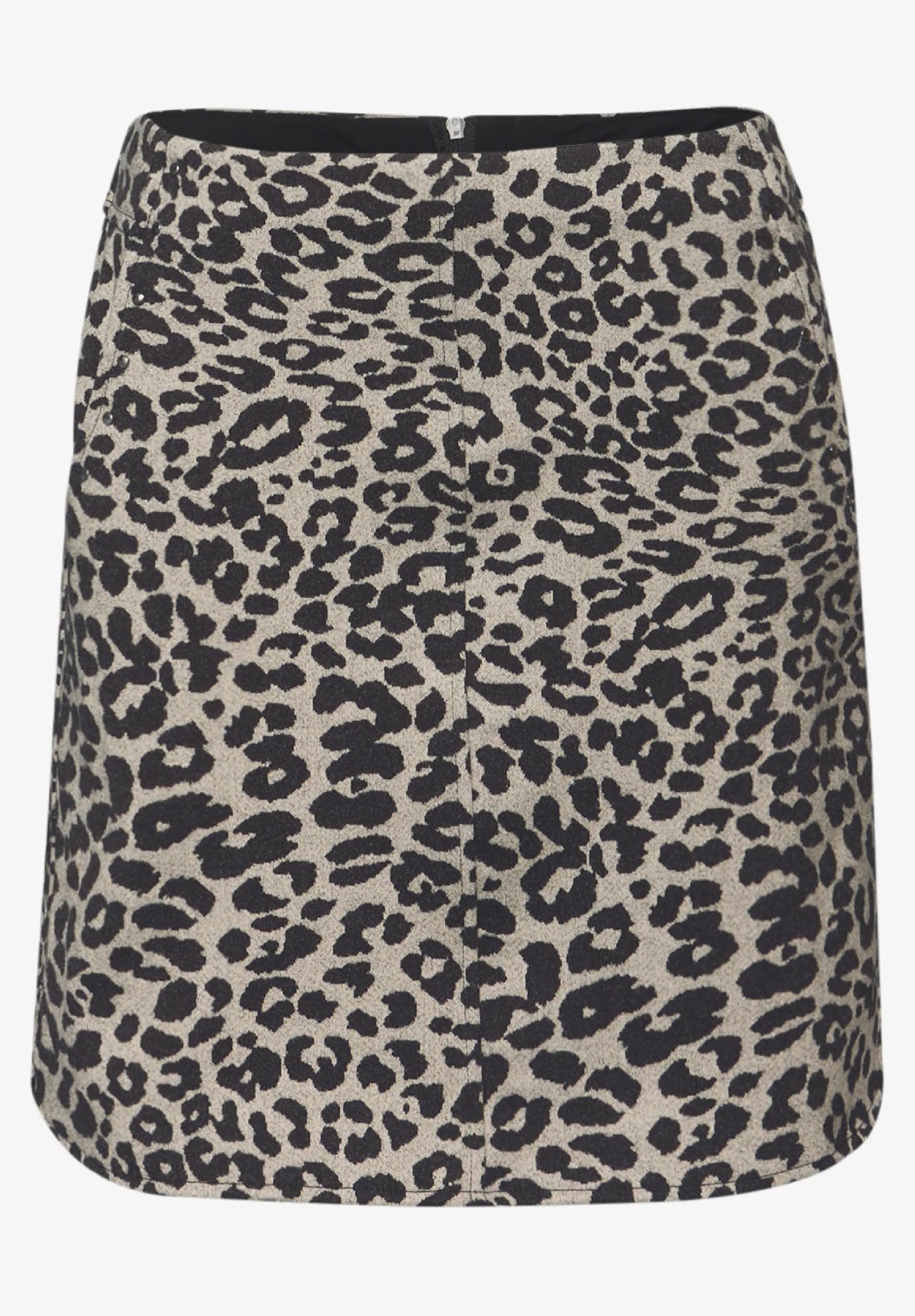 Street One sukňa s imitáciou vlny a cvočkami