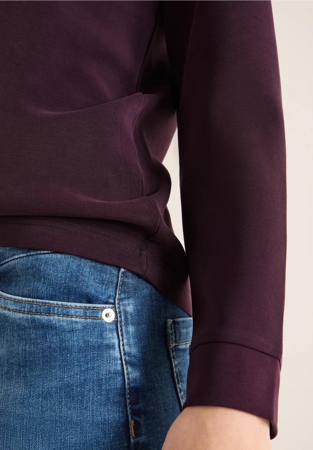 CECIL tričko s výšivkou, bor