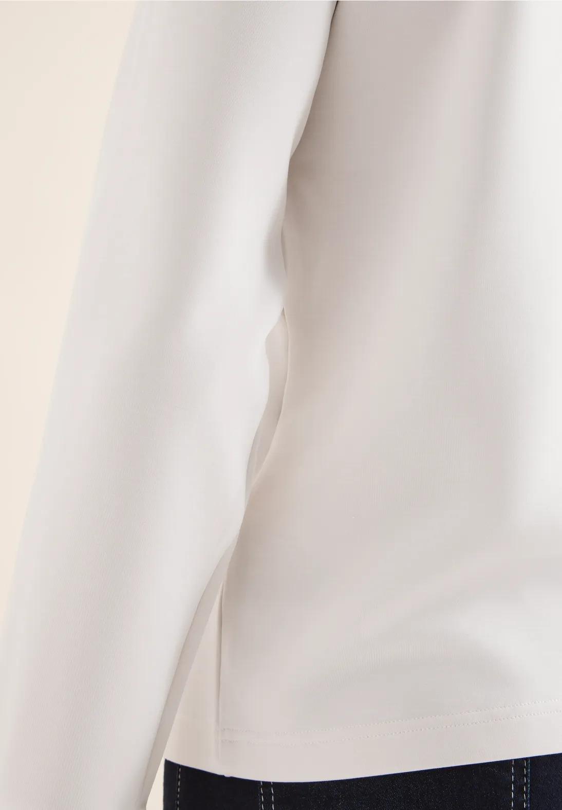 CECIL tričko s výšivkou, bež