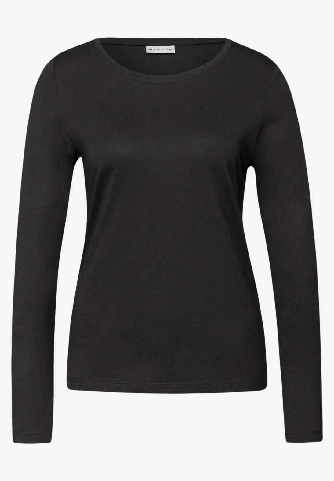 Street One základné tričko s okrúhlym výstrihom, hne