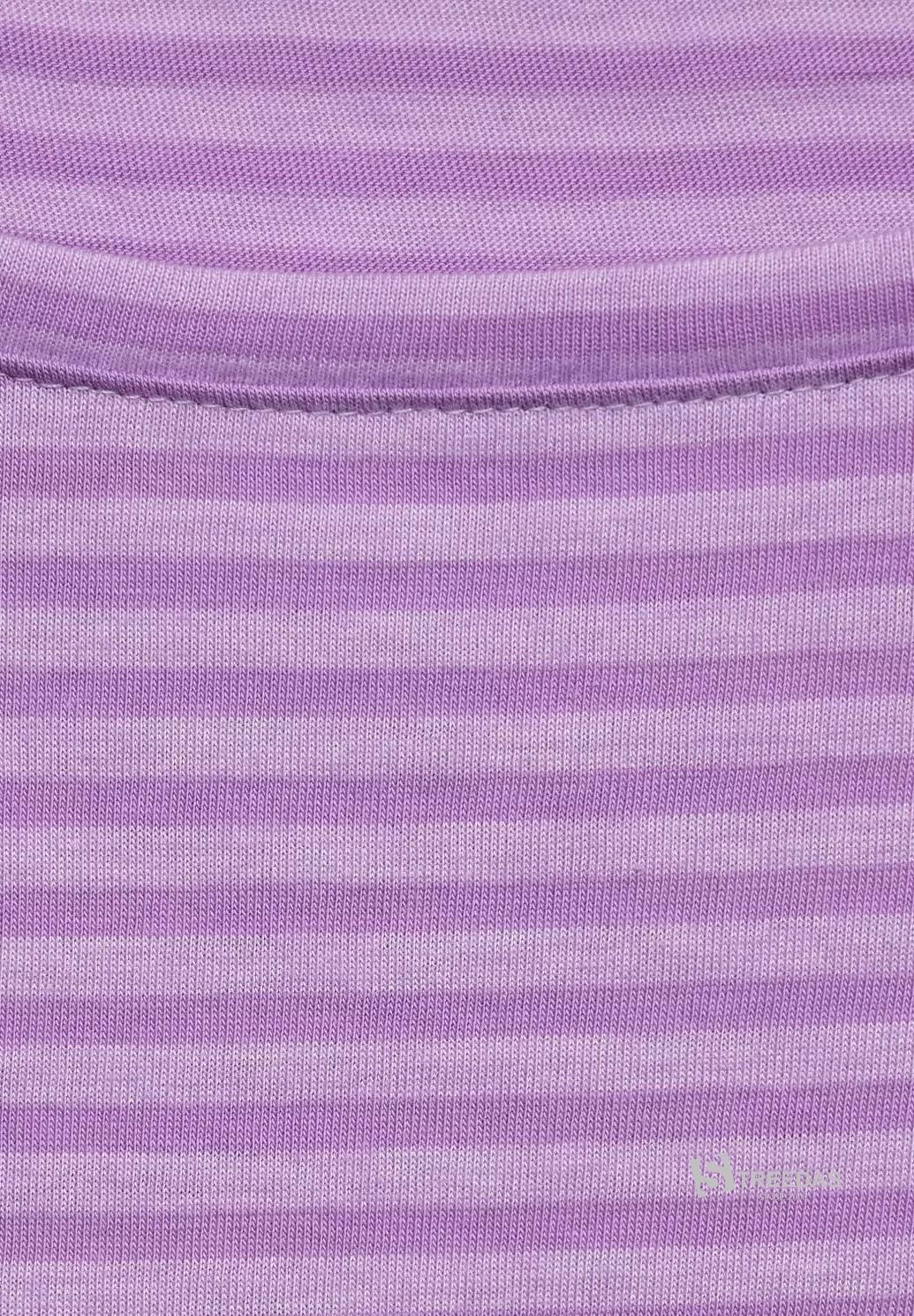 CECIL tričko so vzorom prúžkov, lila