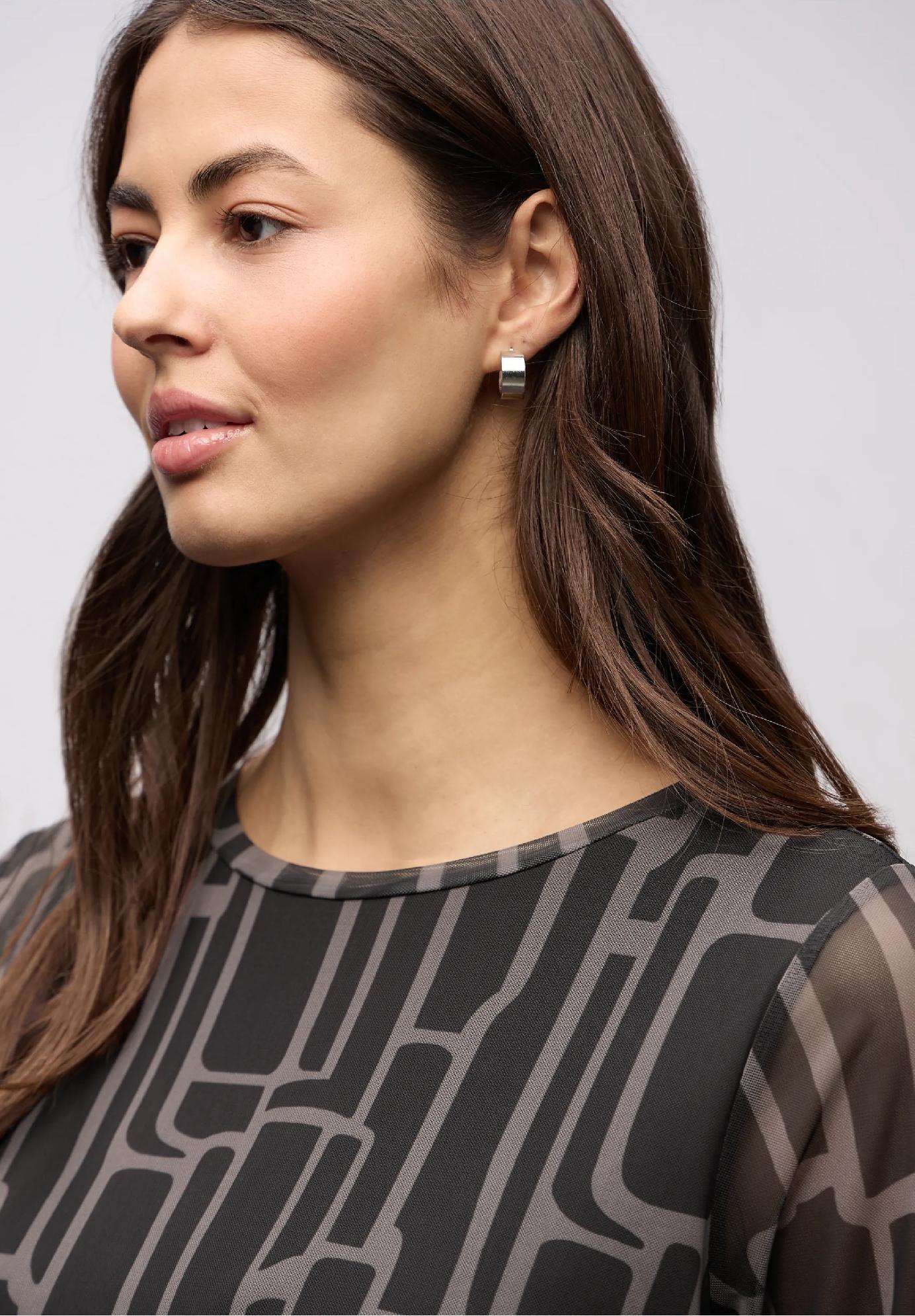 Street One vzorované sieťované tričko