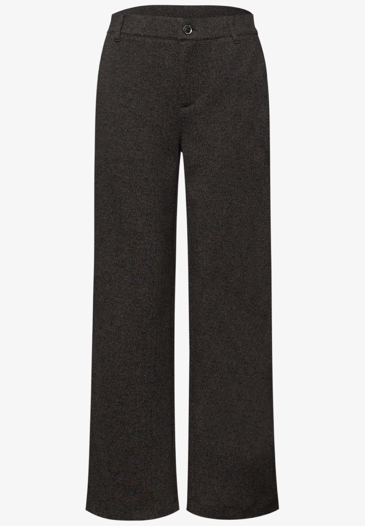 Street One nohavice rovného strihu, čierne