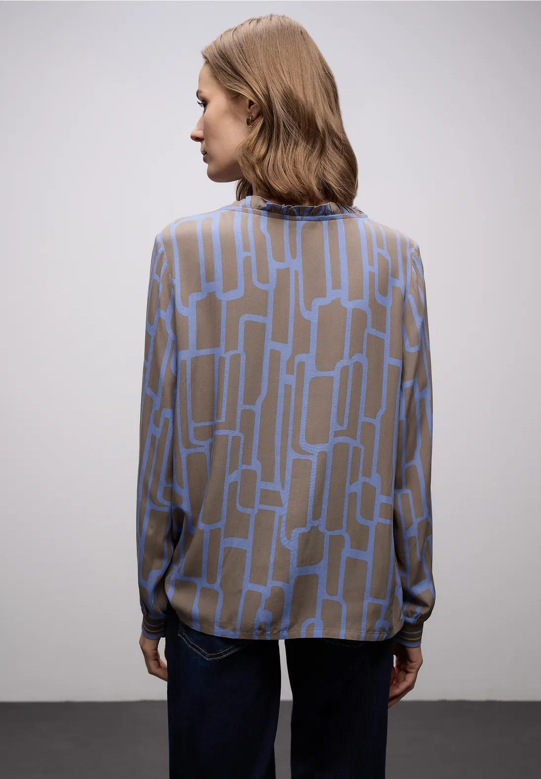 Street One vzorovaná tunika s páskou