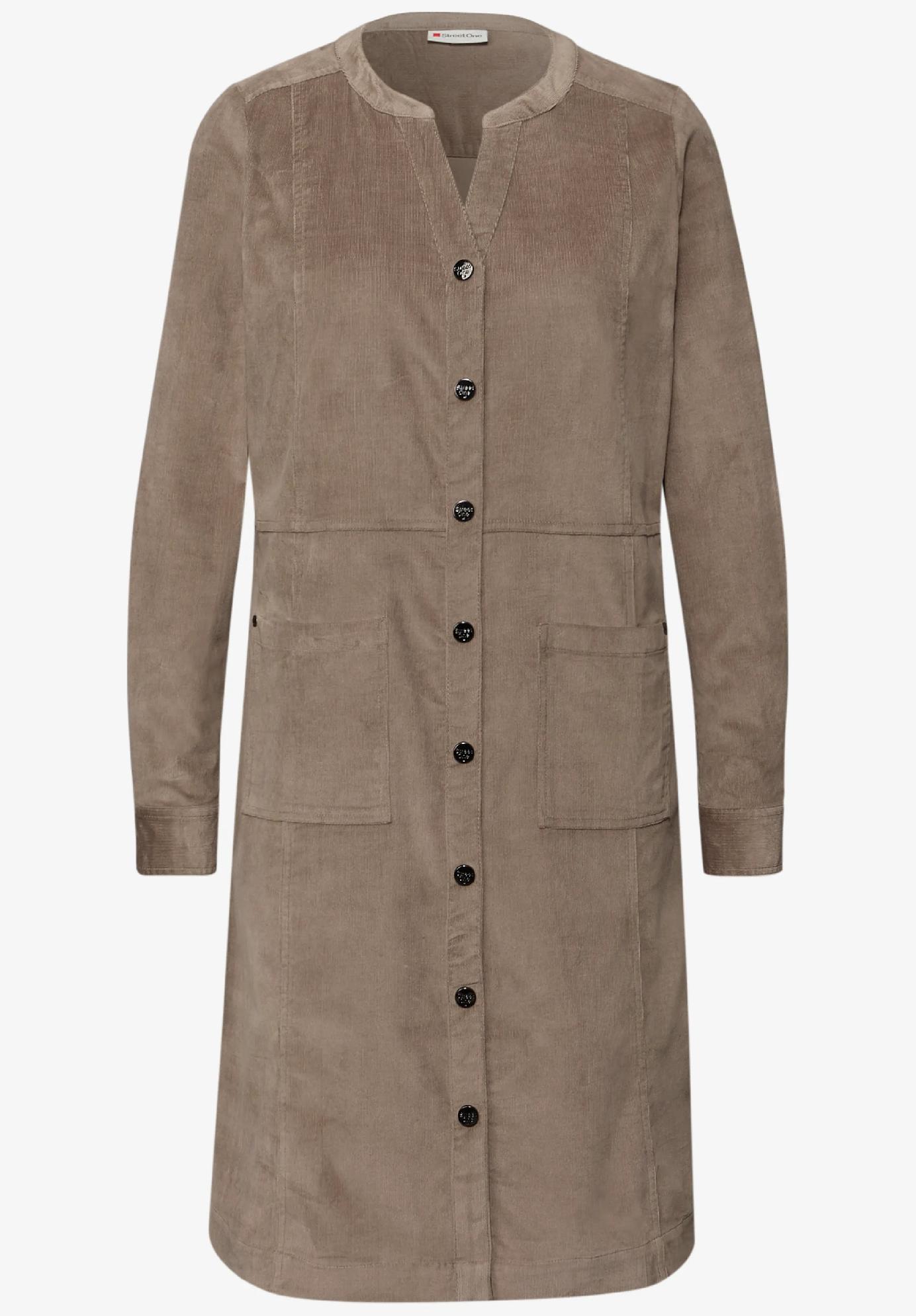 Street One manšerové šaty v jednofarebnom prevedení