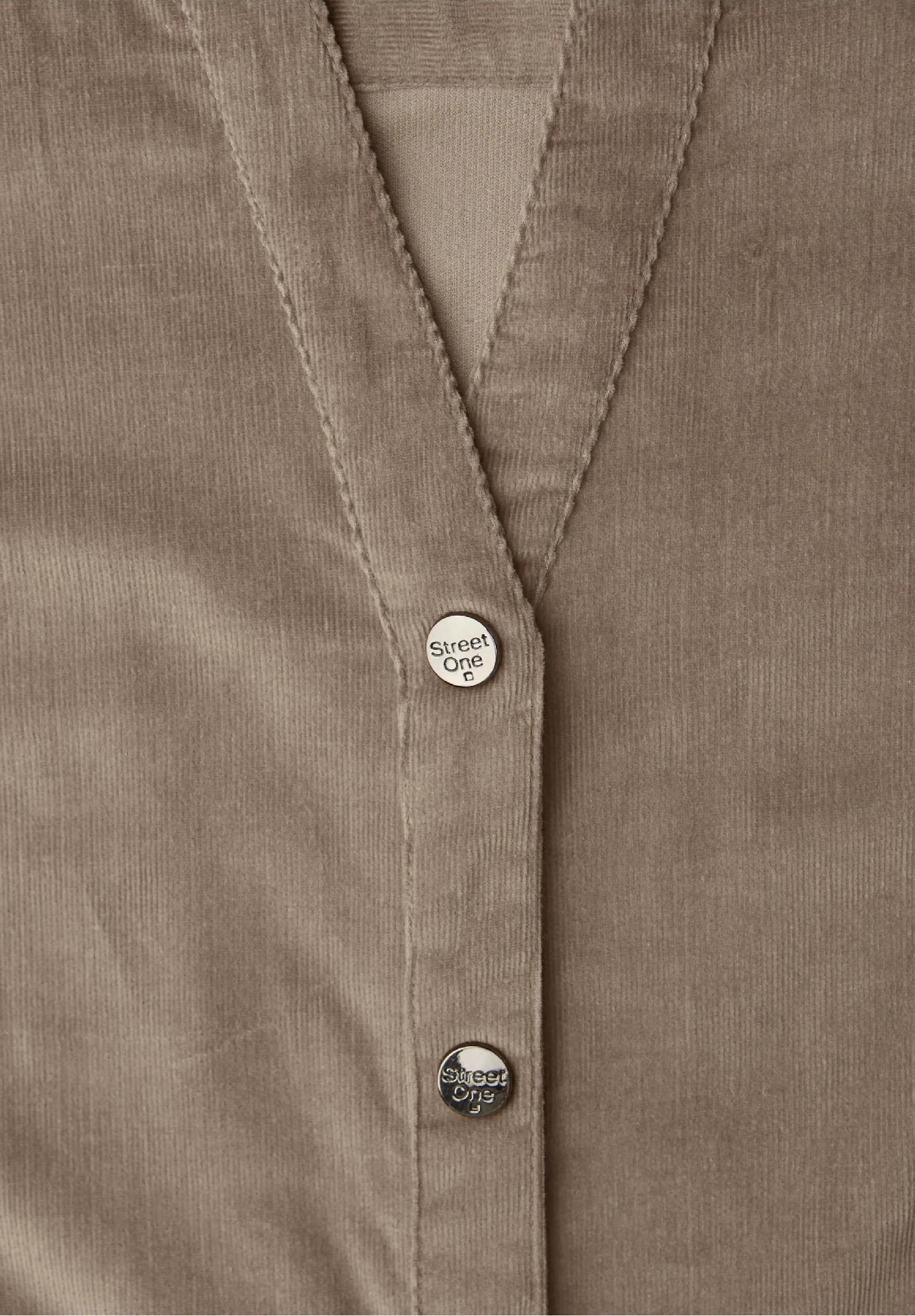 Street One manšerové šaty v jednofarebnom prevedení