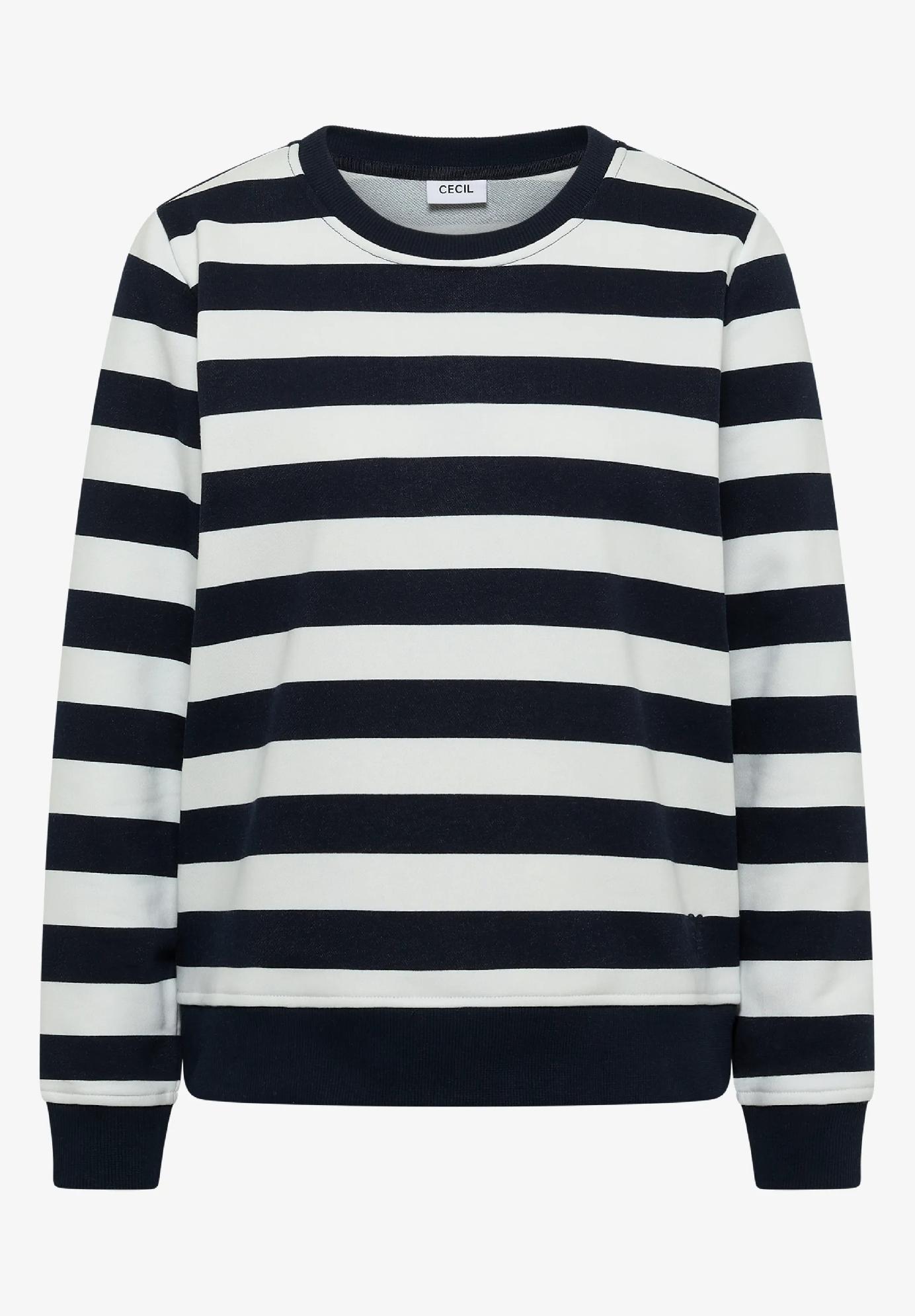 CECIL pruhovaná mikina 