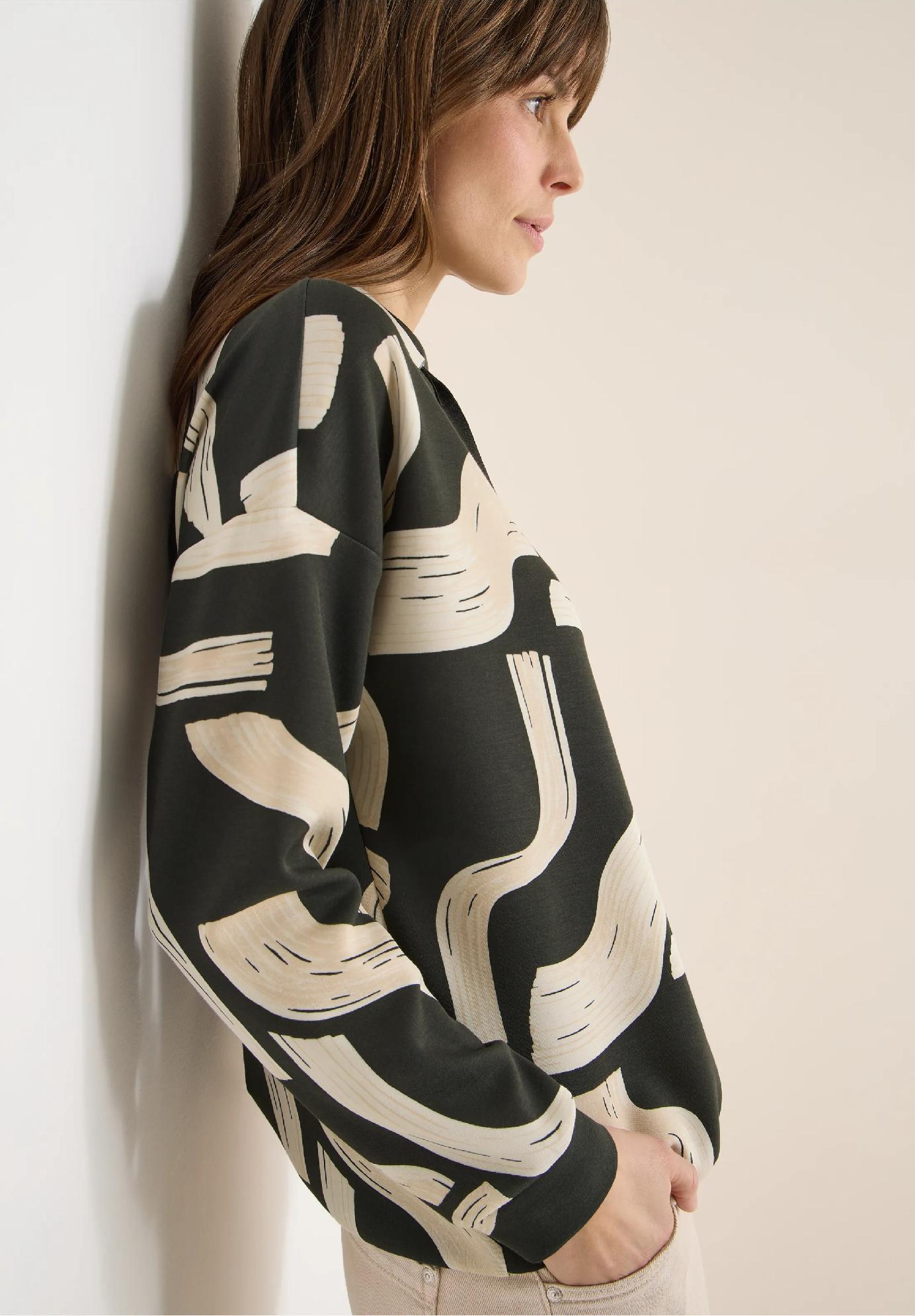 CECIL vzorované tričko, ka