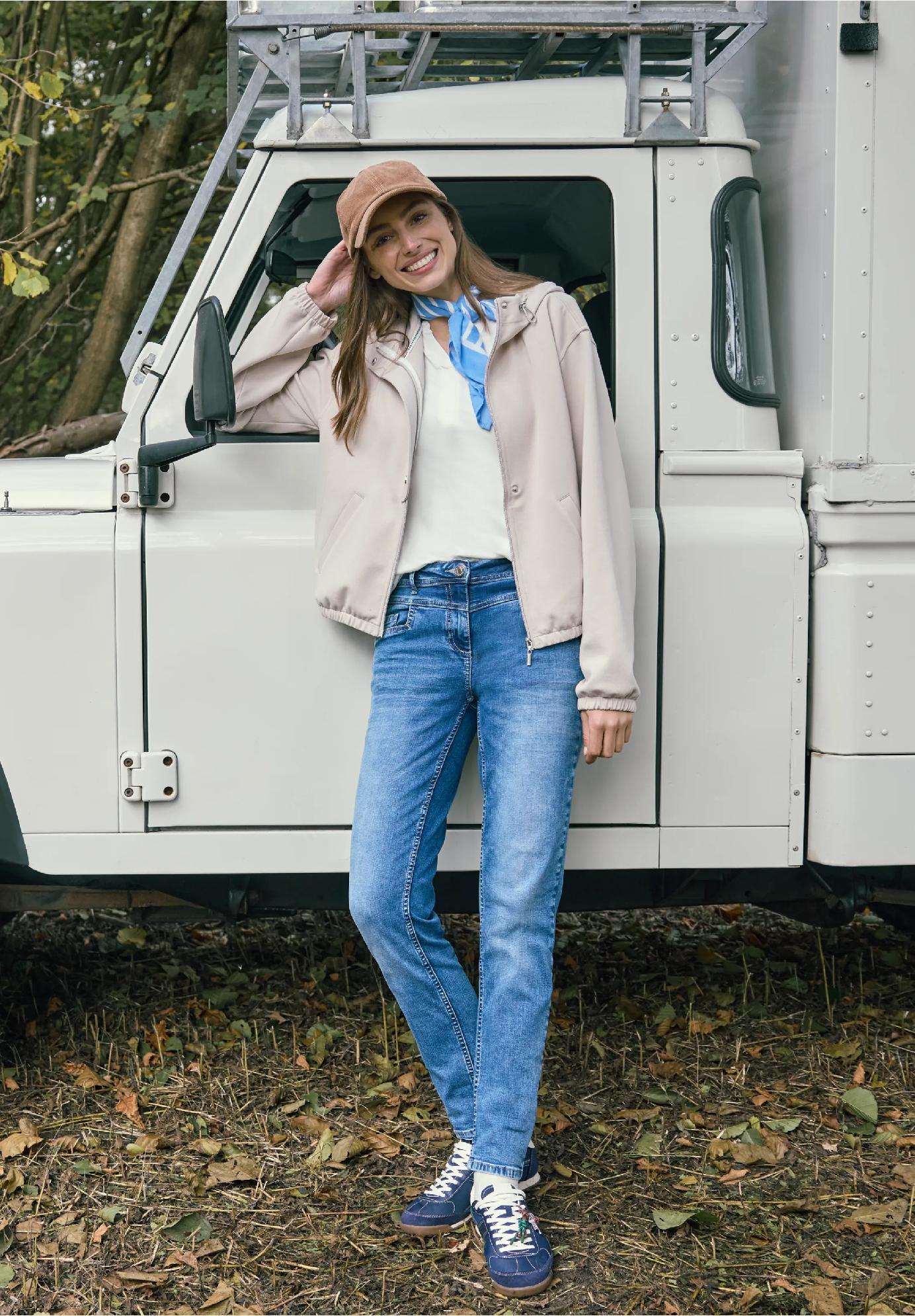 CECIL tričko v tunikovom štýle, van