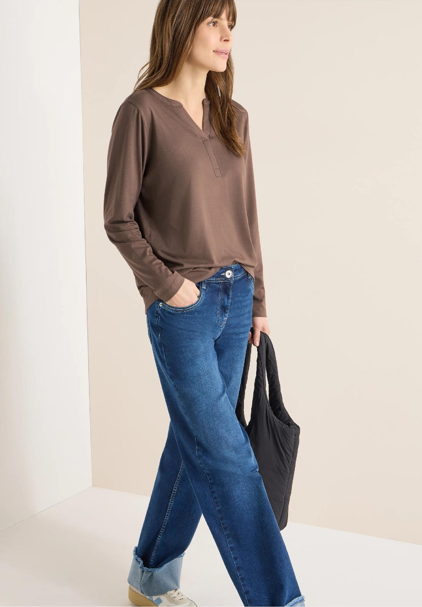 CECIL tričko v tunikovom štýle, hne