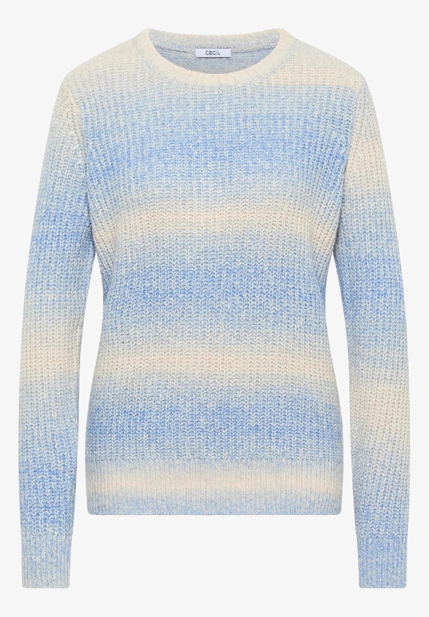 CECIL pletený pulóver Space Dye