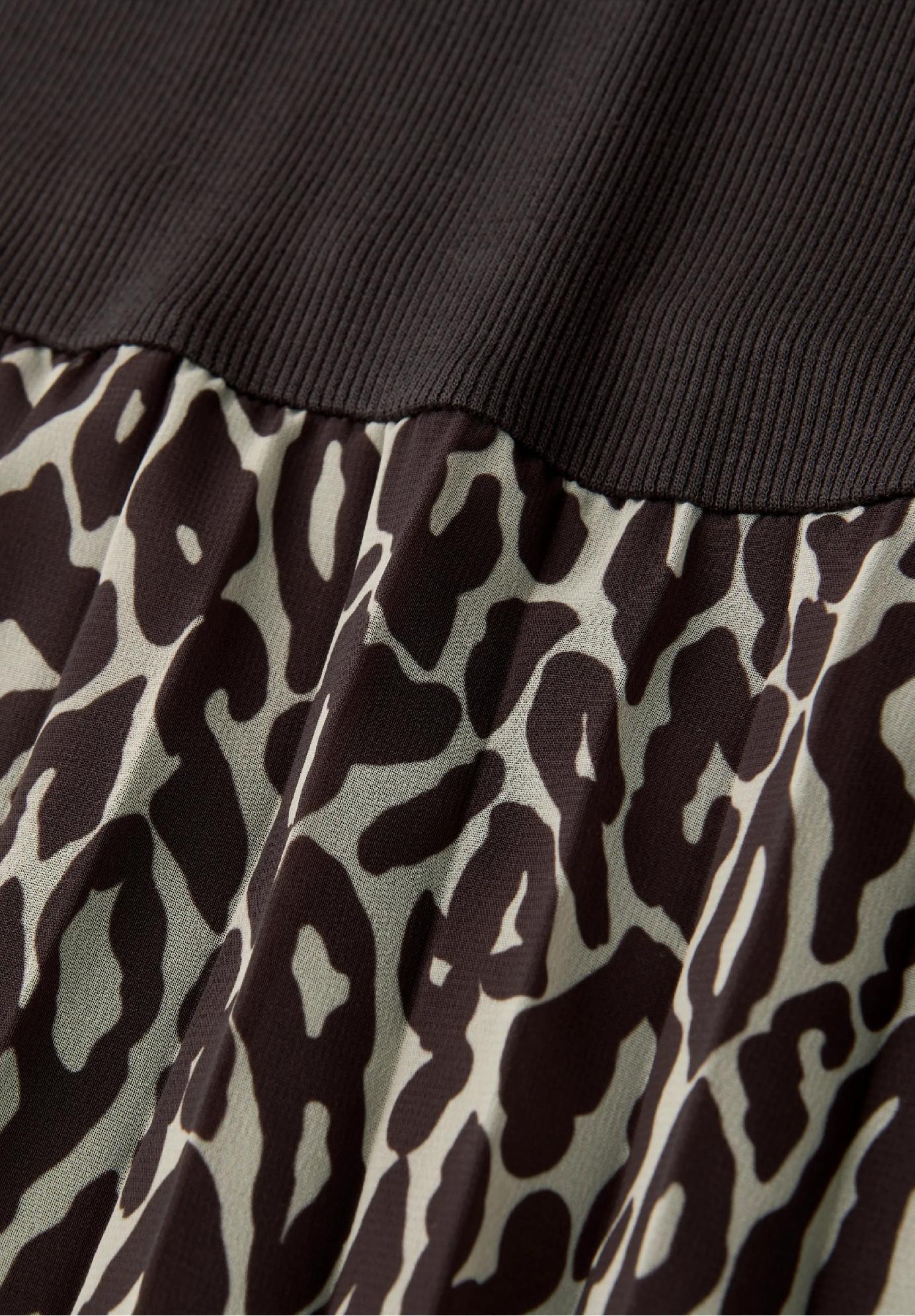 Street One šaty s leopardím vzorom 