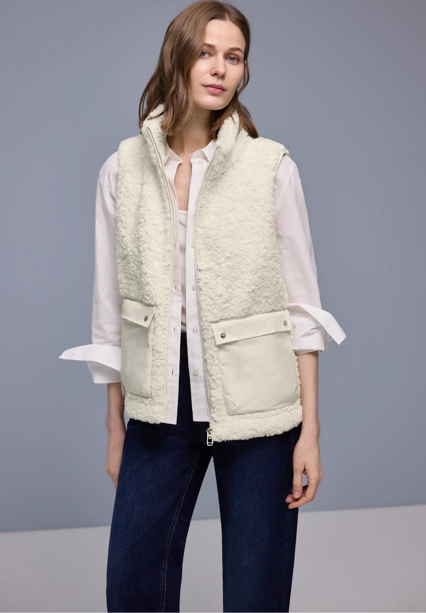 Street One vesta s našitými vreckami